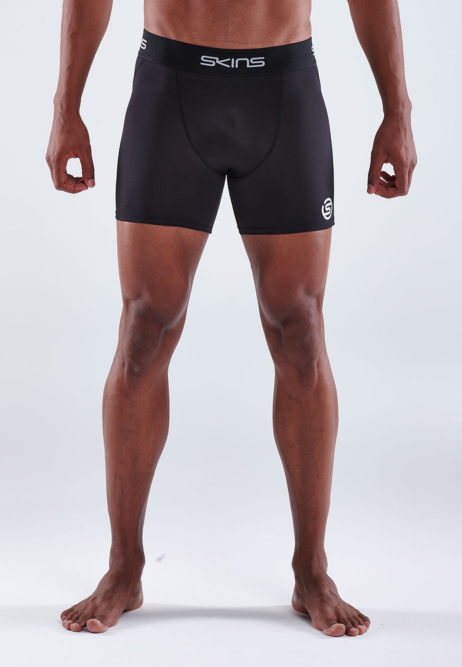 Skins Lauftights S1 Shorts (1-tlg) black