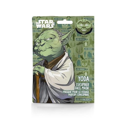 Mad Beauty Gesichts-Reinigungsmaske »Tuchmaske Star Wars - Pflegemasken für das Gesicht: Darth Vader, C3P0, Yoda und Chewbacca«