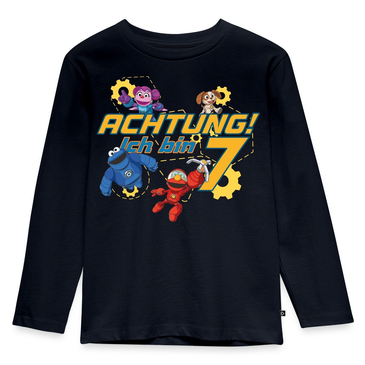 T-Shirt Mecha Builders Kinderhelden Technik Teamwerk Spaß Kinder Premium Langa