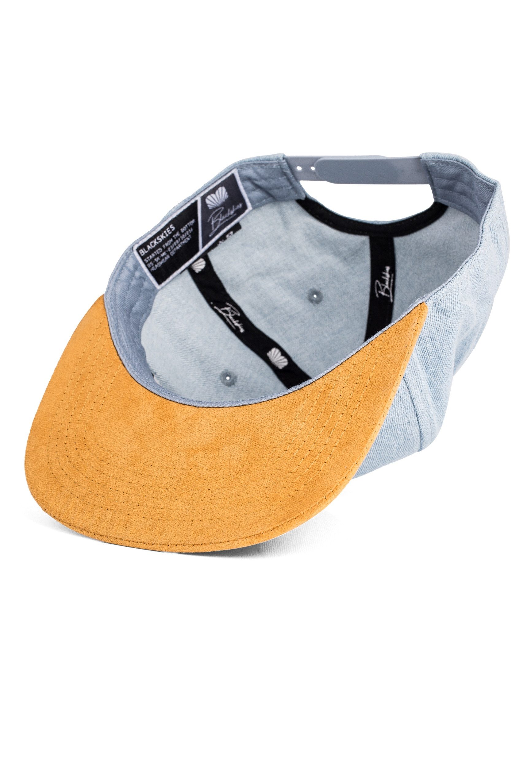 Blackskies Baseball Cap Essentials Snapback Cap 2er Set Eltern-Kind - Jeansblau-Braun