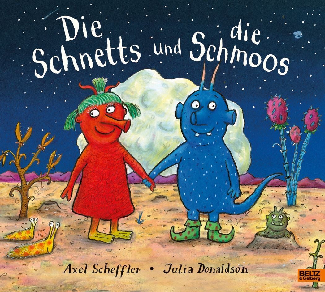 Kinderbuch Die Schnetts und die Schmoos Vierfarbiges Bilderbuch Axel Scheffler, Julia Donaldson