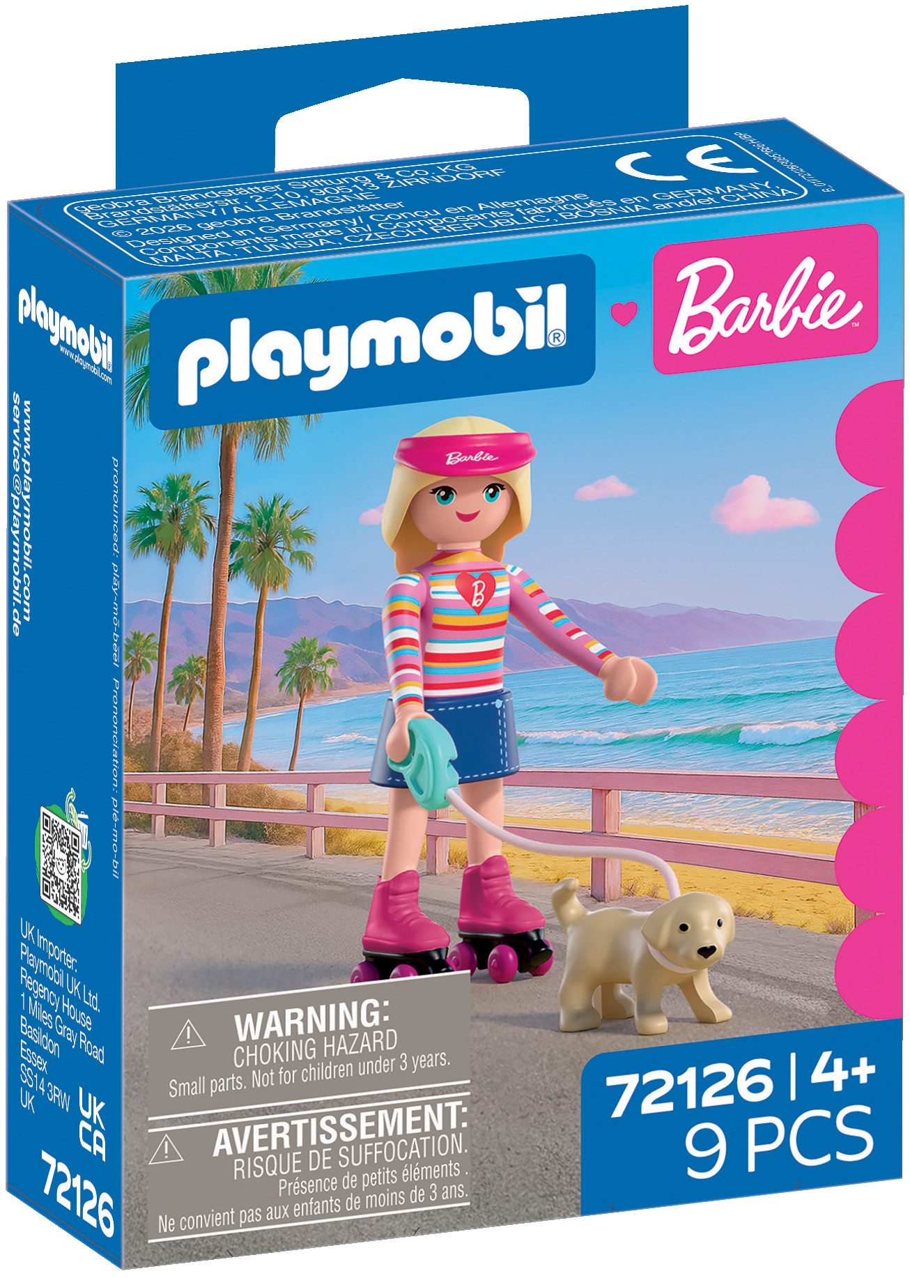 Playmobil® PLAYMOBIL x Barbie™ Malibu (72126), Barbie™ Konstruktions-Spielset, (9 St), Made in Europe – Bild 4 von 5