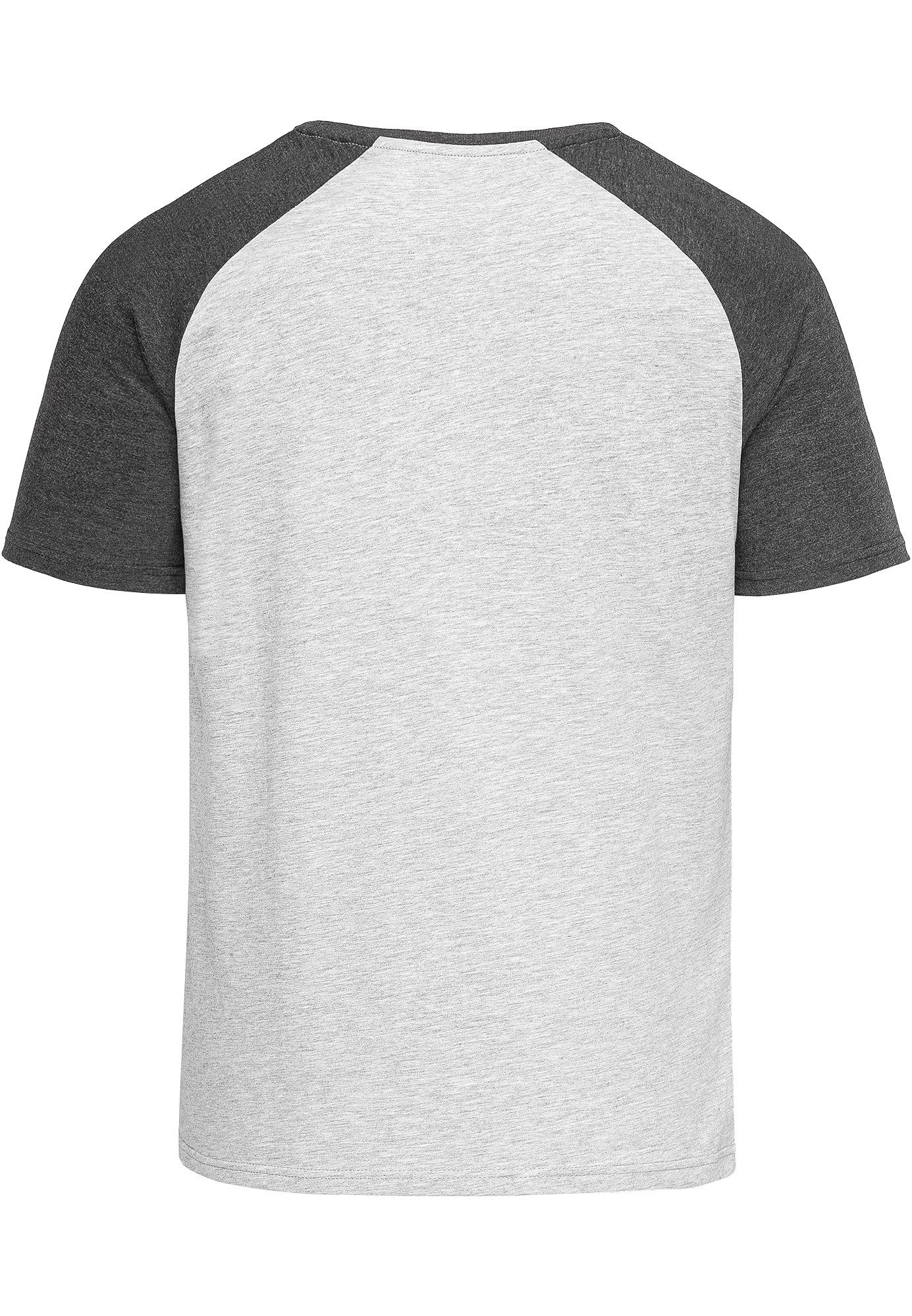 Amaci&Sons T-Shirt KENNER T-Shirt Herren Basic Raglan Shirt mit Rundhalsaus günstig online kaufen
