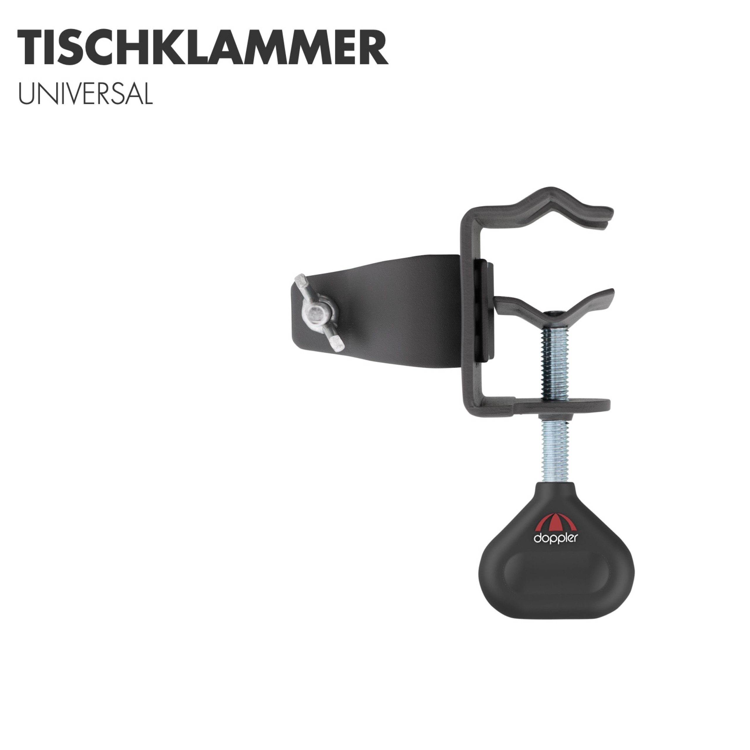 doppler® Sonnenschirm Doppler Tischklammer für Sonnenschirme Universal mit ø 22 bis 32 mm