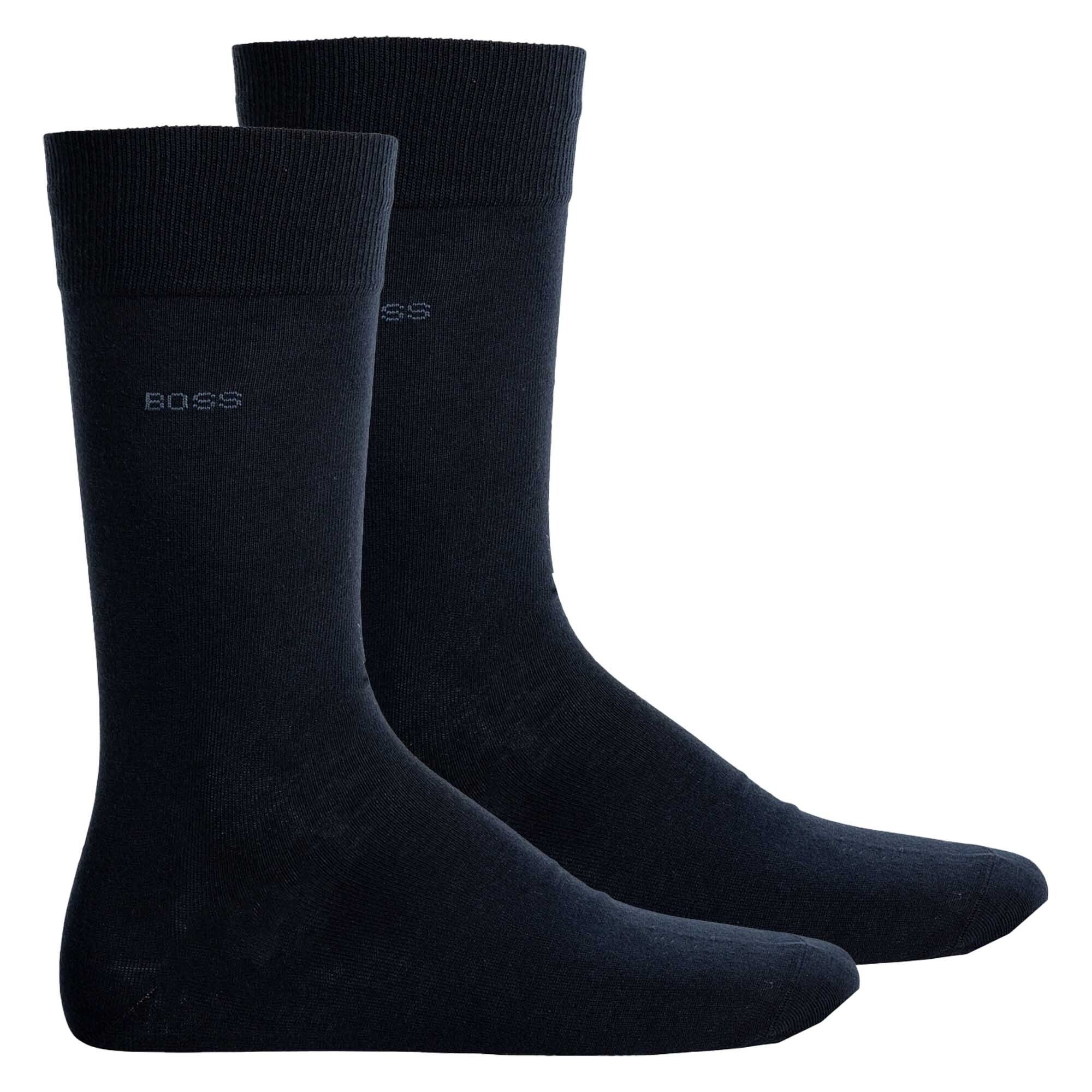 BOSS Kurzsocken Herren Socken, 2 Paar - Marc RS Uni CC Marine