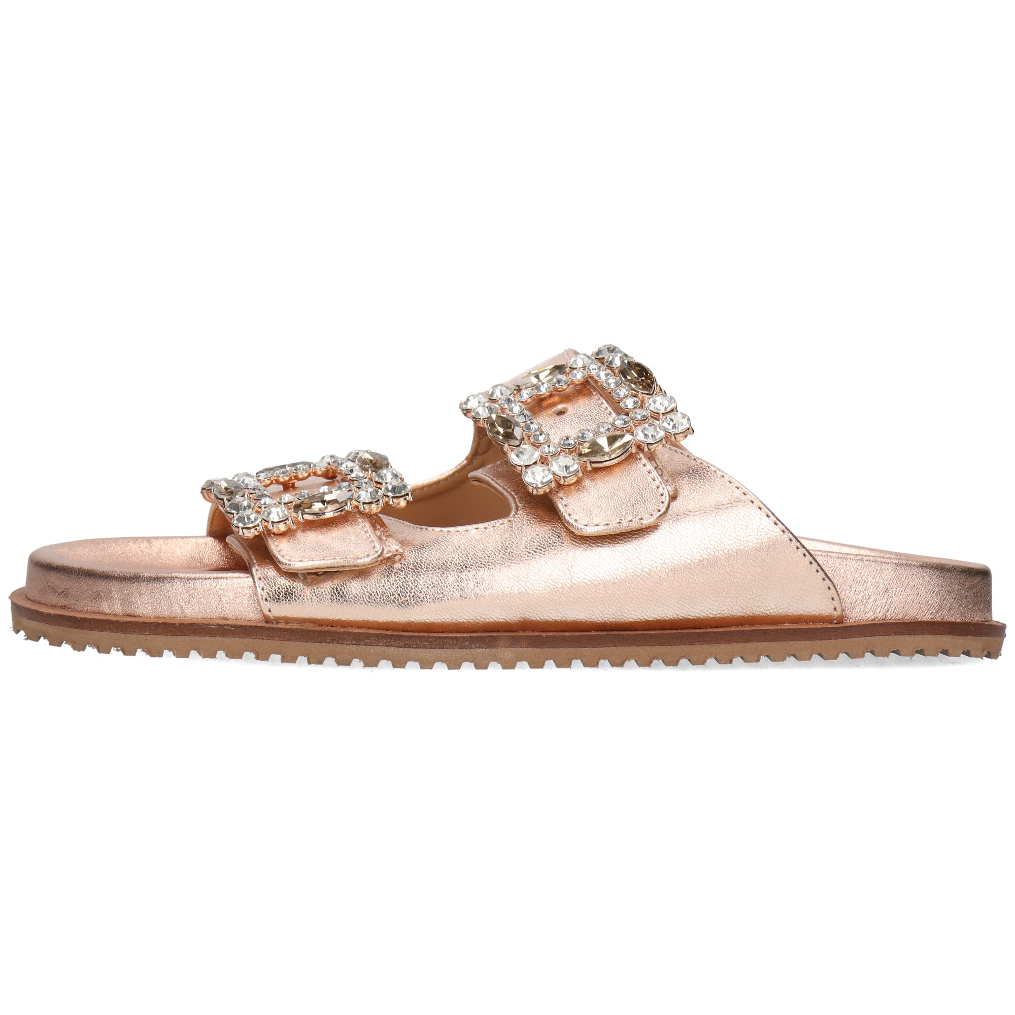 Melvin & Hamilton Eve 1 Leder-Pantoletten für Damen Pantolette Flache Absätze, Echtes Leder