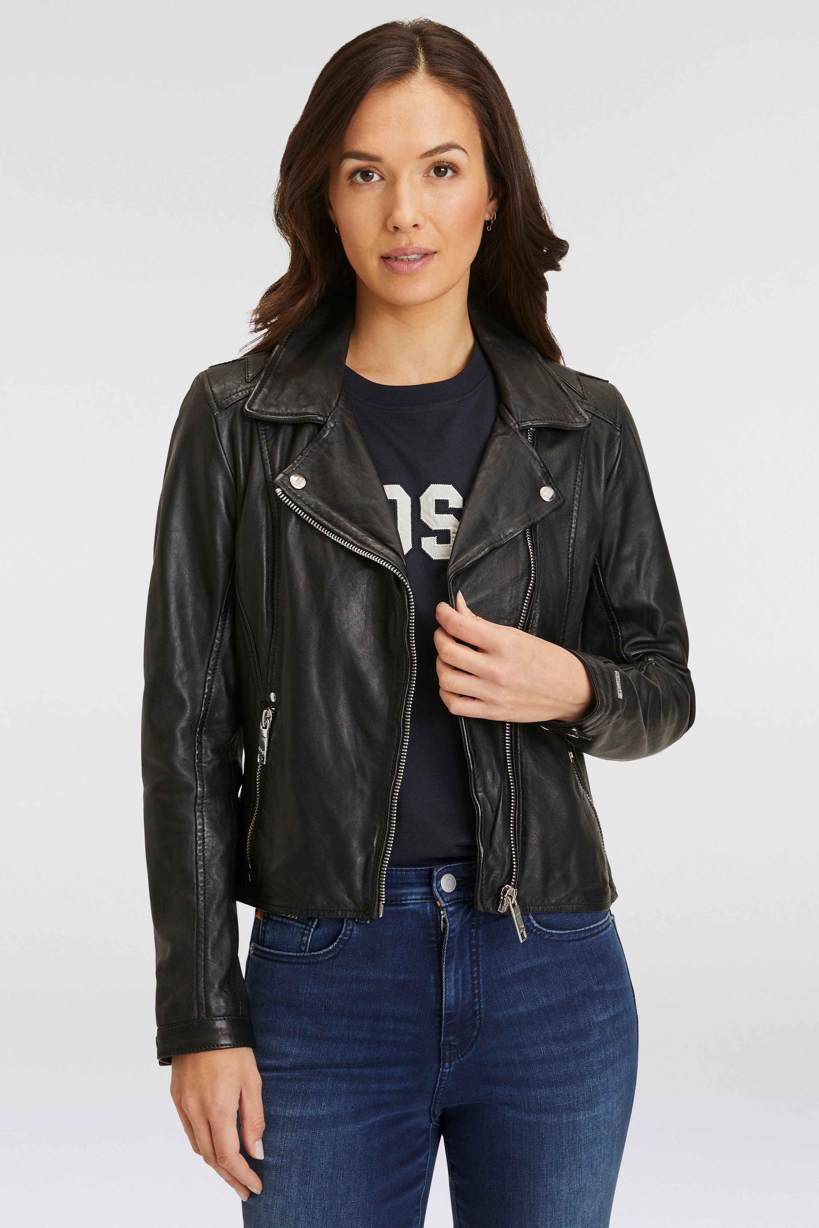 Lederjacke