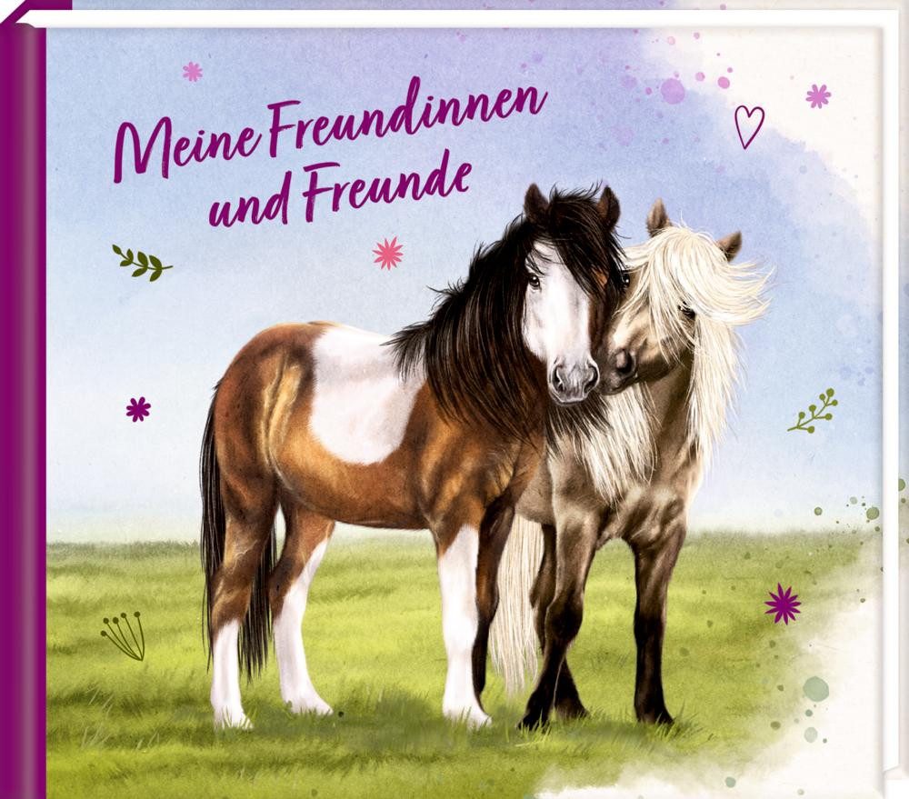 Poesiealbum Freundebuch - Meine Freundinnen und Freunde (Pferdefreunde)