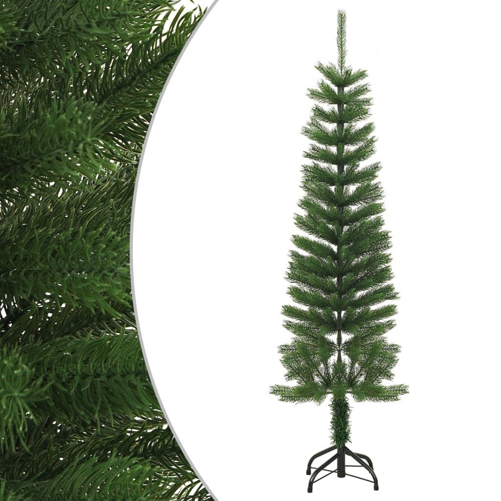 furnicato Künstlicher Weihnachtsbaum mit Ständer Schlank 150 cm PE