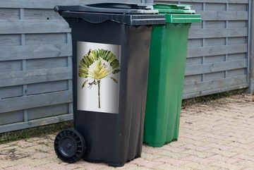 MuchoWow Wandsticker Dschungel - Palme - Vogel (1 St), Mülleimer-aufkleber, Mülltonne, Sticker, Container, Abfalbehälter