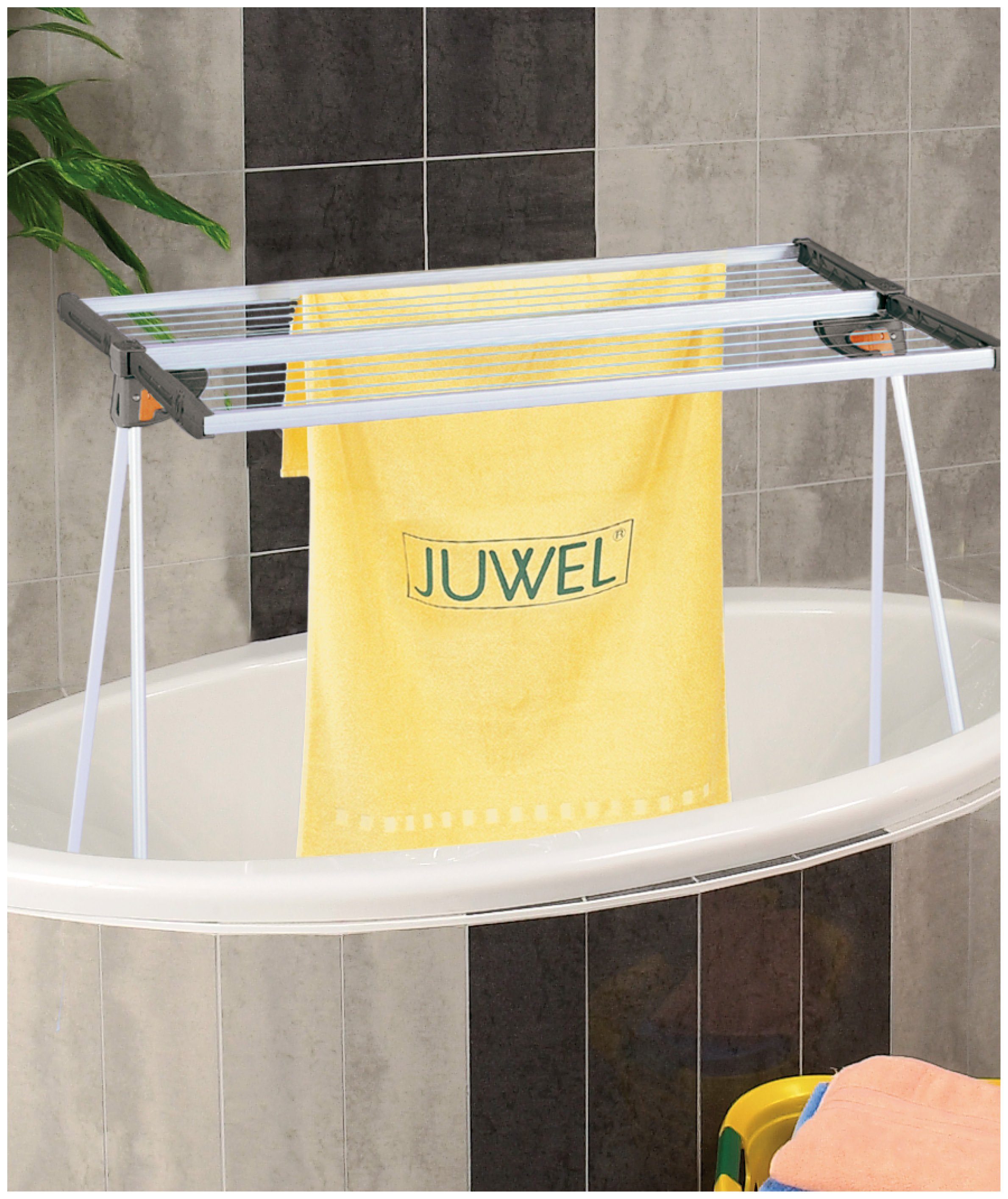 Alu Juwel Juwel 140, Twist Wäscheständer Wäschetrockner kompakt Wäscheständer