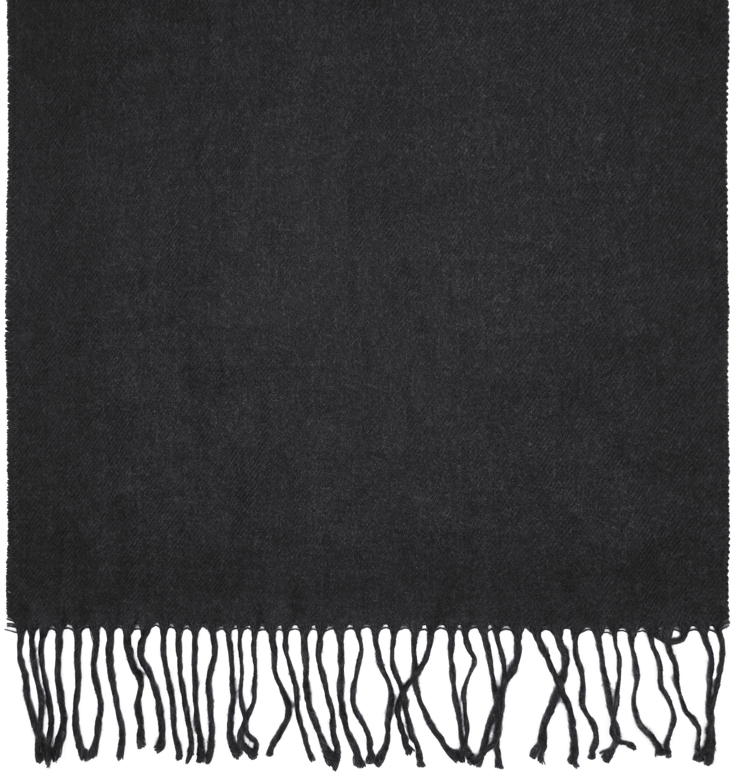 BRUBAKER Schal Cashmirillo Kuschelschal 30/40 x 180 cm Lang Leicht Warm Kuschelig, (Uni-Farben, 1-St. Herbst und Winterschal), Stola Tuch Schal mit Fransen für  – Bild 5 von 5