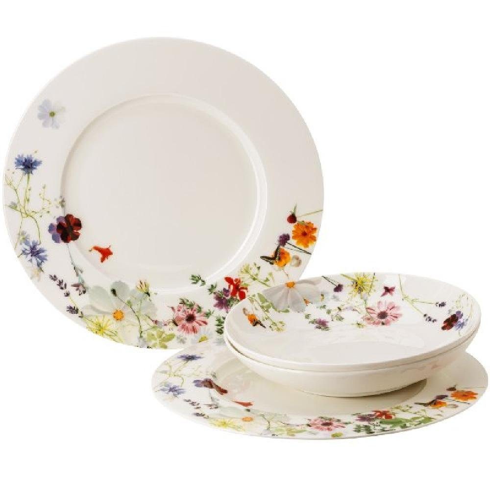 Rosenthal Geschirr-Set Geschirr-Set Speise-Set 2 Personen Brillance Grand Air (4-teilig)