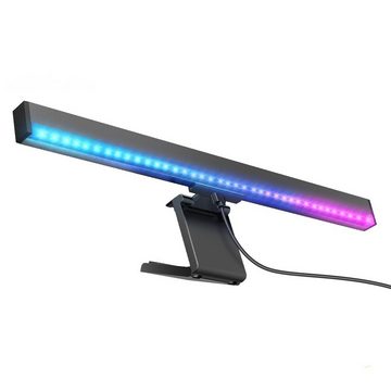 Insma LED Schreibtischlampe, RGB Bildschirmlampe Monitorlampe Gaming Leuchte mit 3 Modi dimmbar