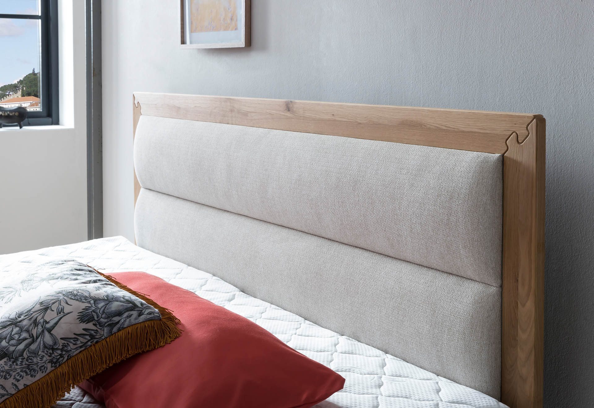 Belanoti Boxspringbett Age (Boxspringbett 160x200 Eiche günstig online kaufen