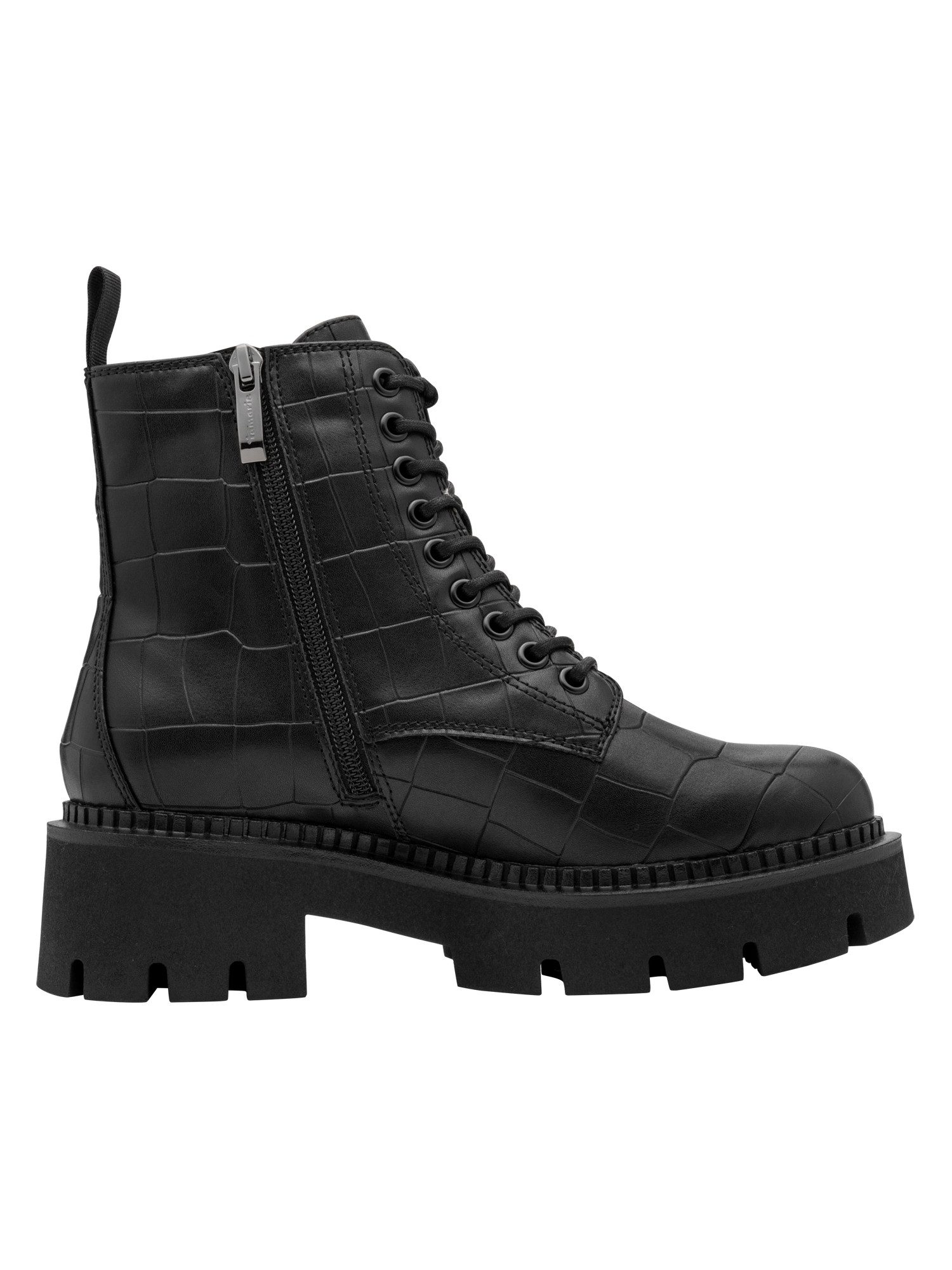 Tamaris TOUCH-IT mit Absatz kein Absatz 1-25254-47 Schnürstiefelette TOUCH-IT – Bild 3 von 5