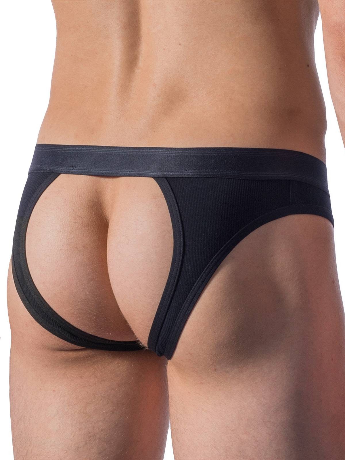 String Manstore Jock Brief M811 Underwear Black