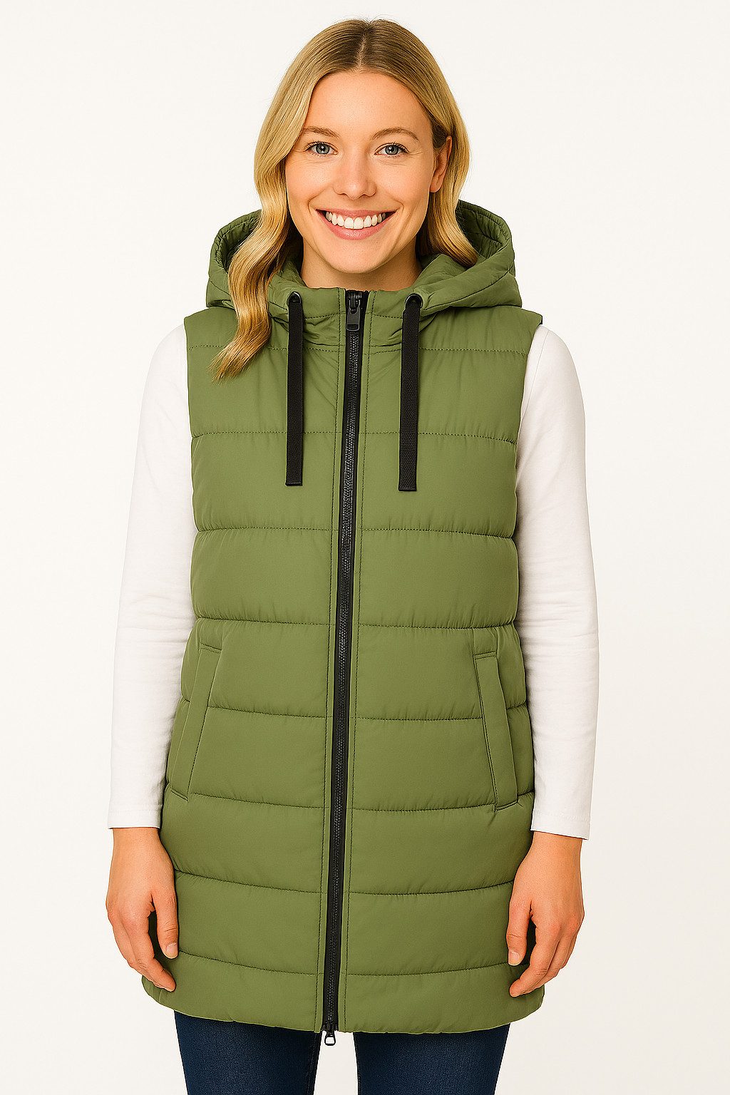 ONLY Steppweste ONLREGITZE PUFFER HOOD WAISTCOAT OTW ZL günstig online kaufen