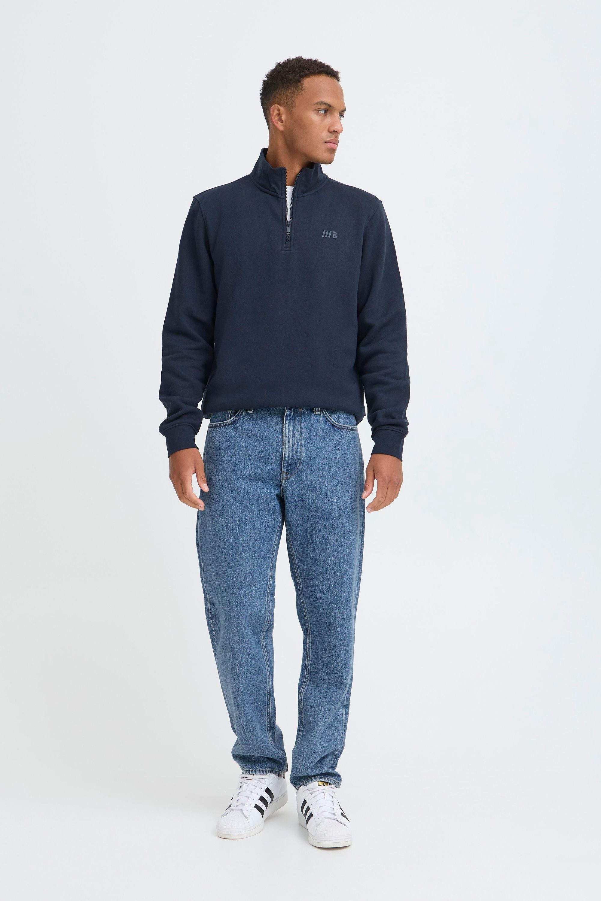 Blend Comfort-fit-Jeans BHThunder Jeanshose mit weitem Schnitt und enger werdendem Bein - Thunder Fit