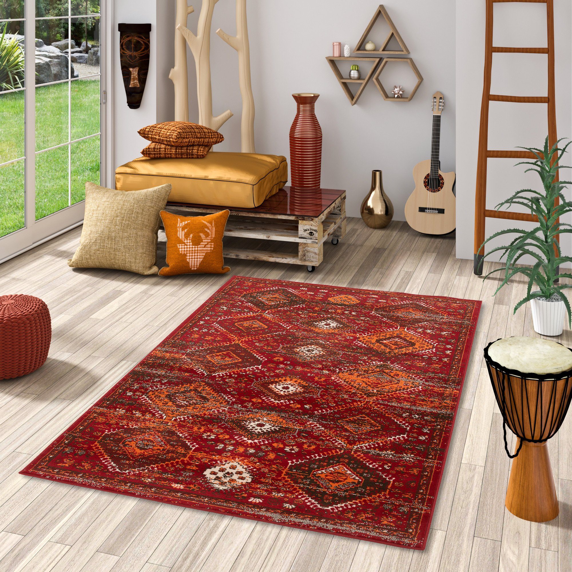 Pergamon Orientteppich Designer Teppich Pop-Vintage Orient günstig online kaufen