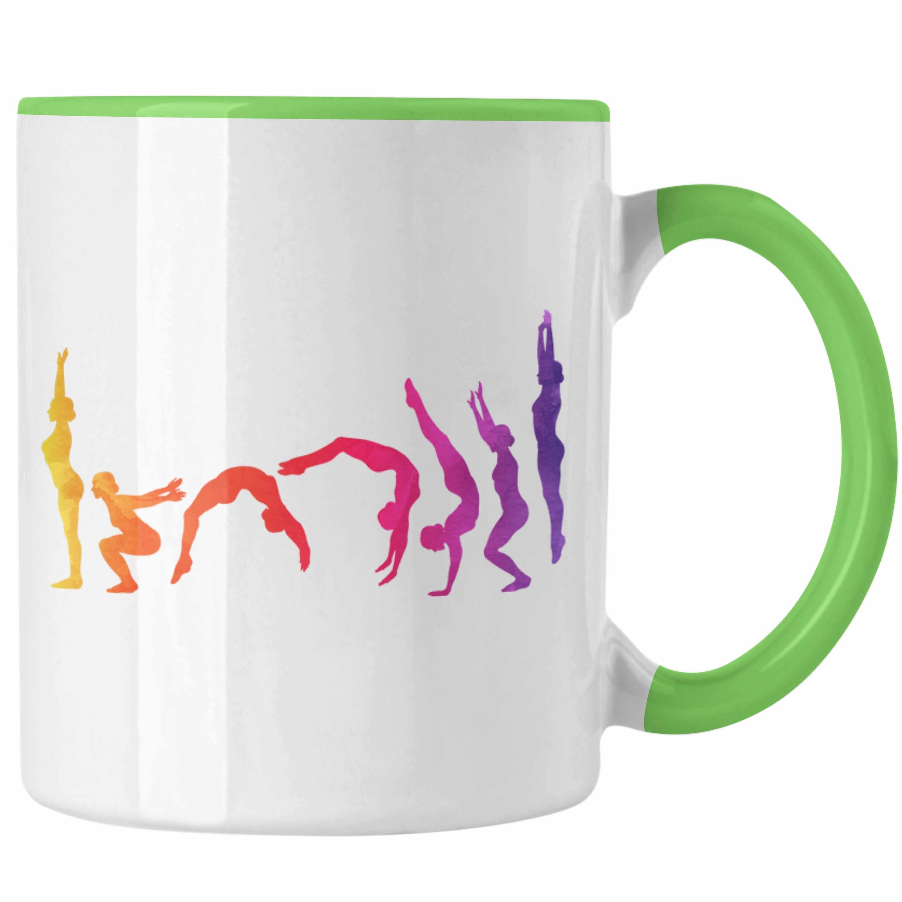 Trendation Tasse Turnen Tasse Geschenk Akrobatik Evolution Kunst Leistungssport Kunsttu