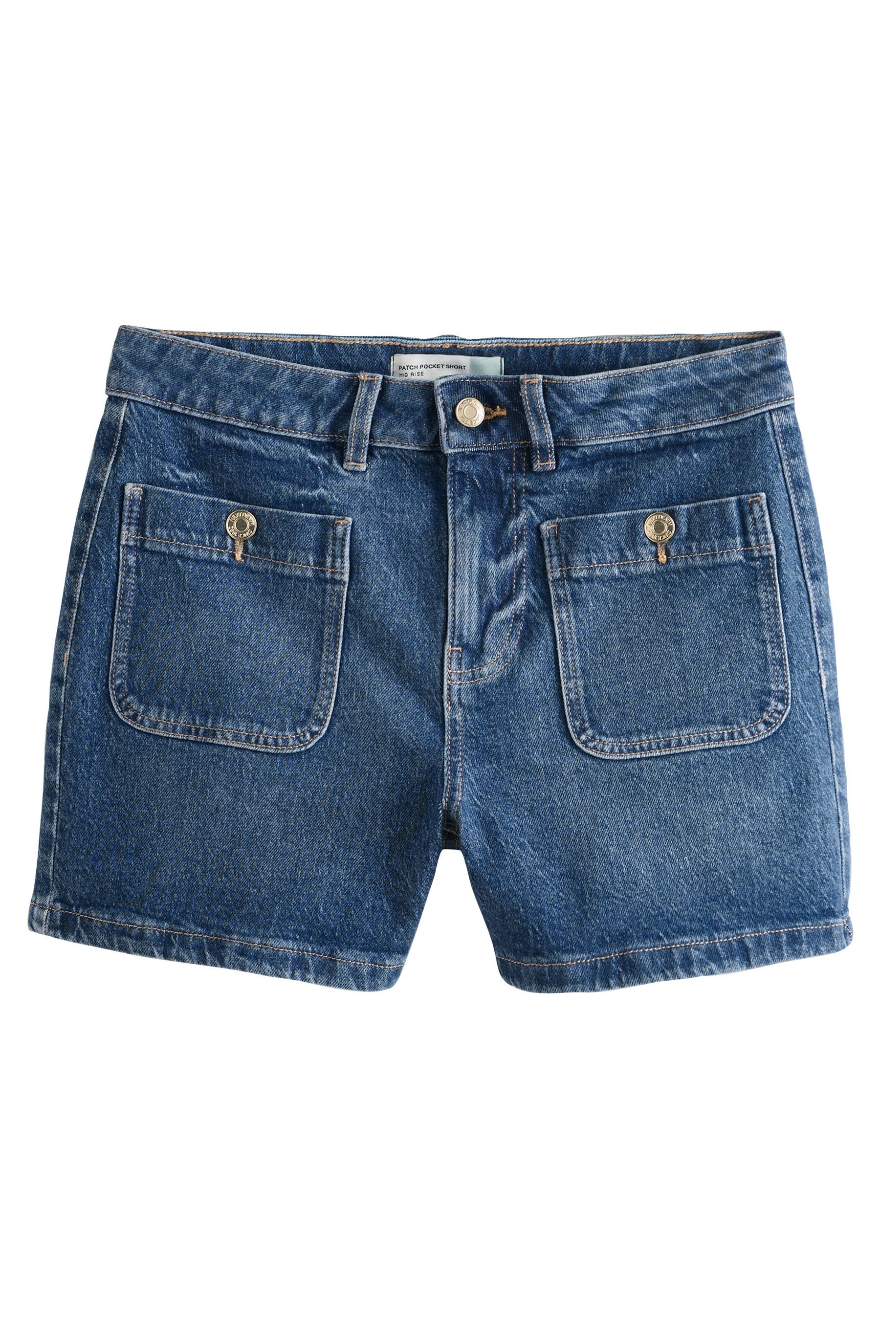 Next Shorts Getupfte Shorts mit aufgesetzter Tasche (1-tlg)