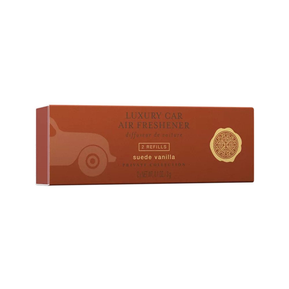 Rituals Raumduft Rituals Suede Vanilla Car Air Freshener Refill 2x3g (Sinnlicher Duft mit Vanille und Sandelholznoten, 2-St)