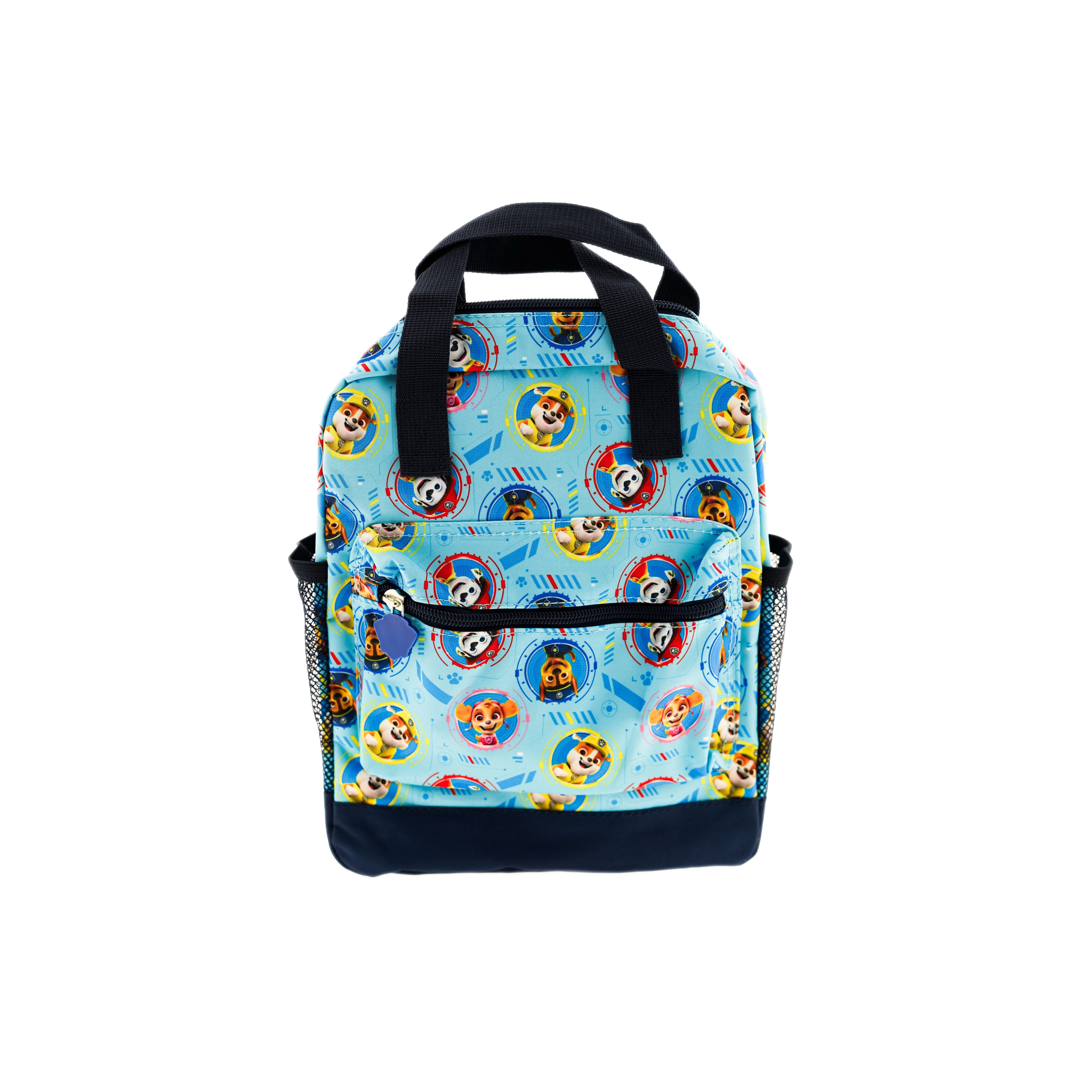 PAW PATROL Kinderrucksack Kinder Rucksack mit Fronttasche und Reißverschluss 30 x 21 x 8 cm