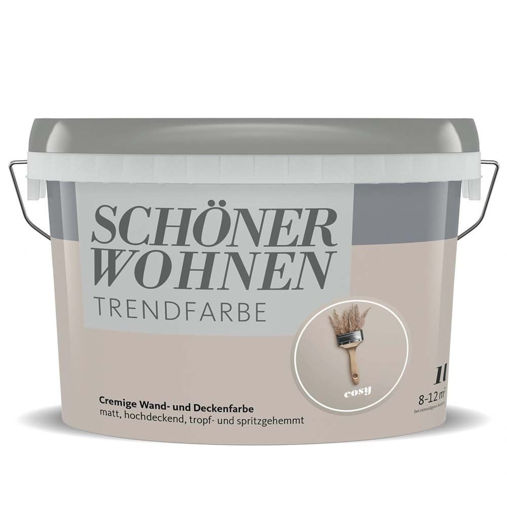 SCHÖNER WOHNEN FARBE Wandfarbe SW Trend Wandfarbe matt 1,0L cosy 8574