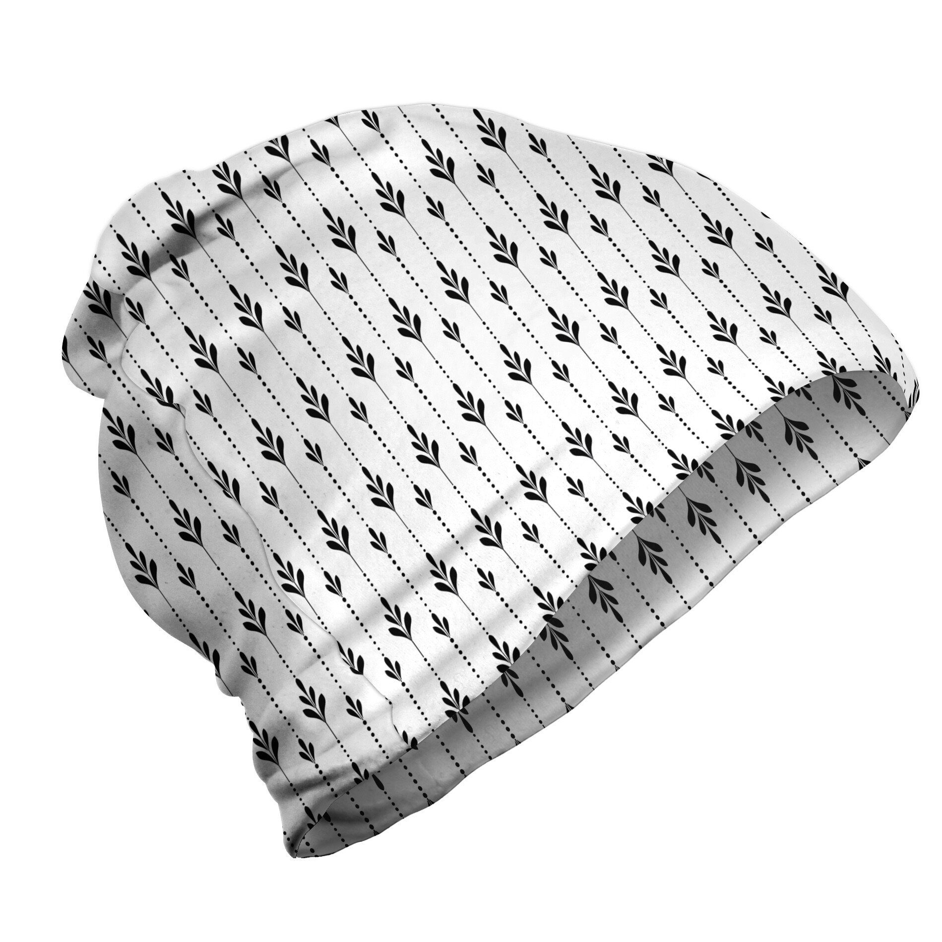 Abakuhaus Beanie Wandern im Freien Jahrgang Botanik Inspired Motiv Dots