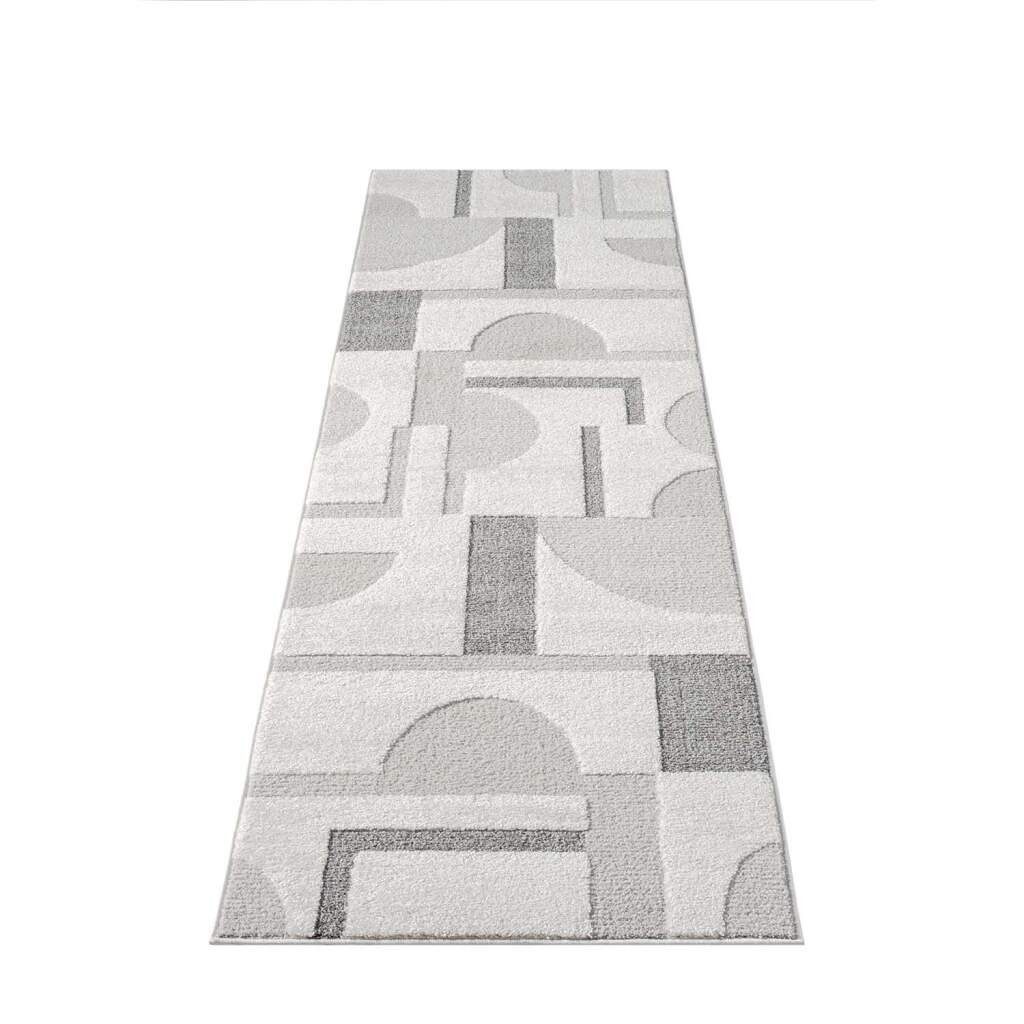 Carpet City Teppich "LOUNGE 9992" rechteckig 15 Höhe Kurzflor-Teppich Moder günstig online kaufen