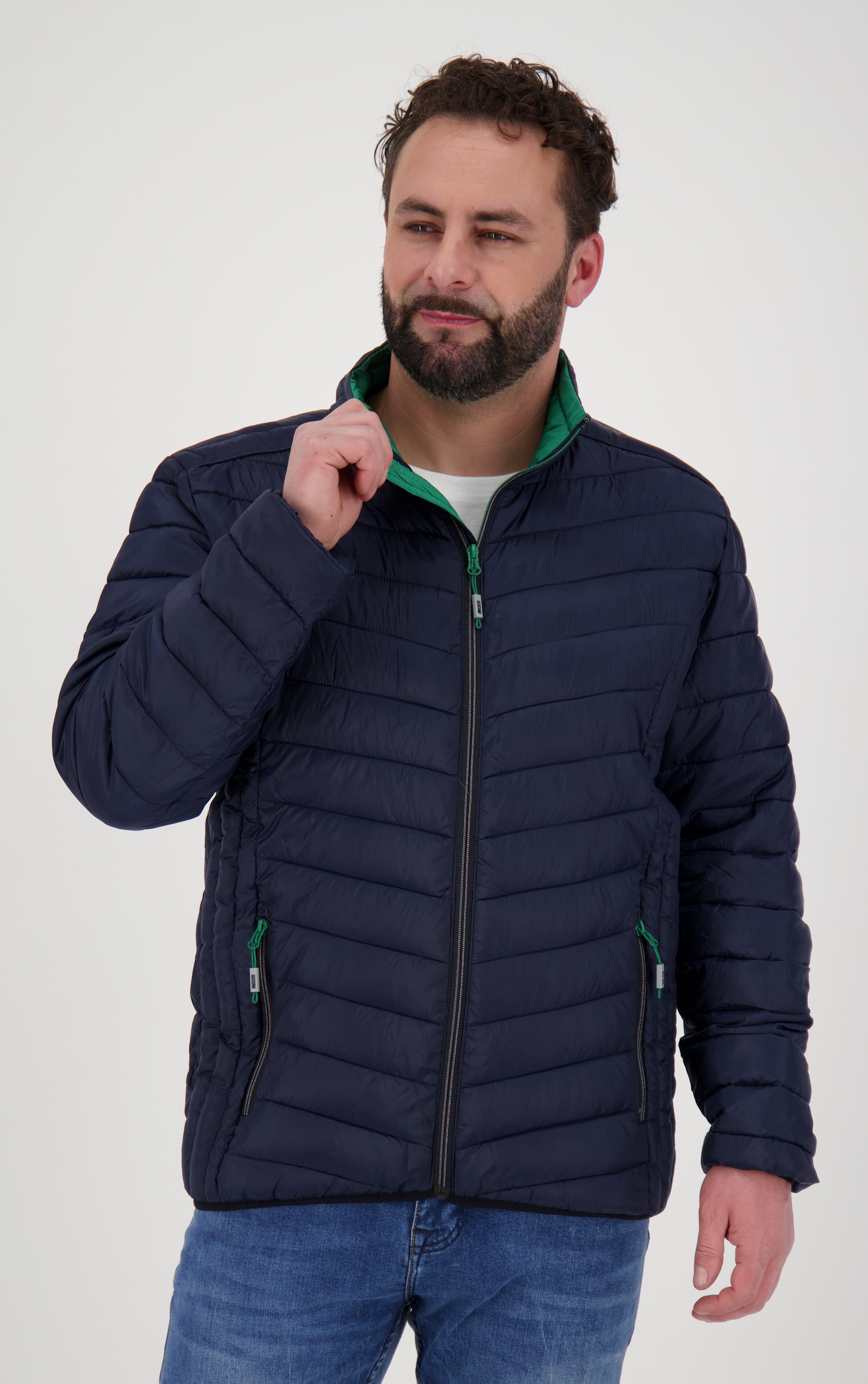 DEPROC Active Steppjacke GILMOUR V NEW CLASSICS CS Men mit Stehkragen navy