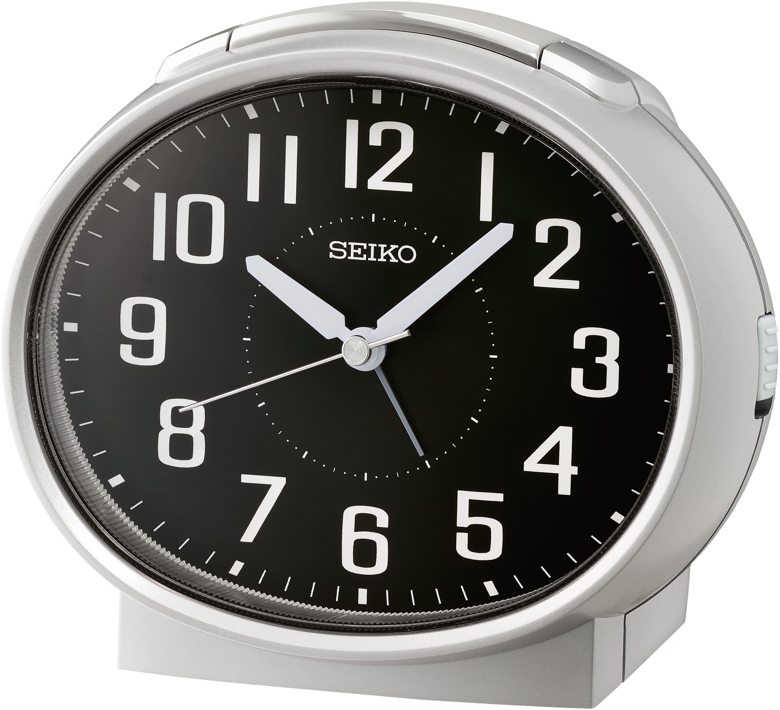 Seiko Quarzwecker Wecker, Schlafzimmer, Beleuchtung, Schlummerfunktion, Leuchtzeiger