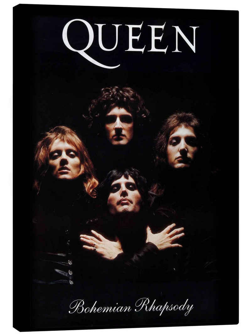 Posterlounge Leinwandbild Vintage Entertainment Collection, Queen - Bohemian Rhapsody, Wohnzimmer Fotografie