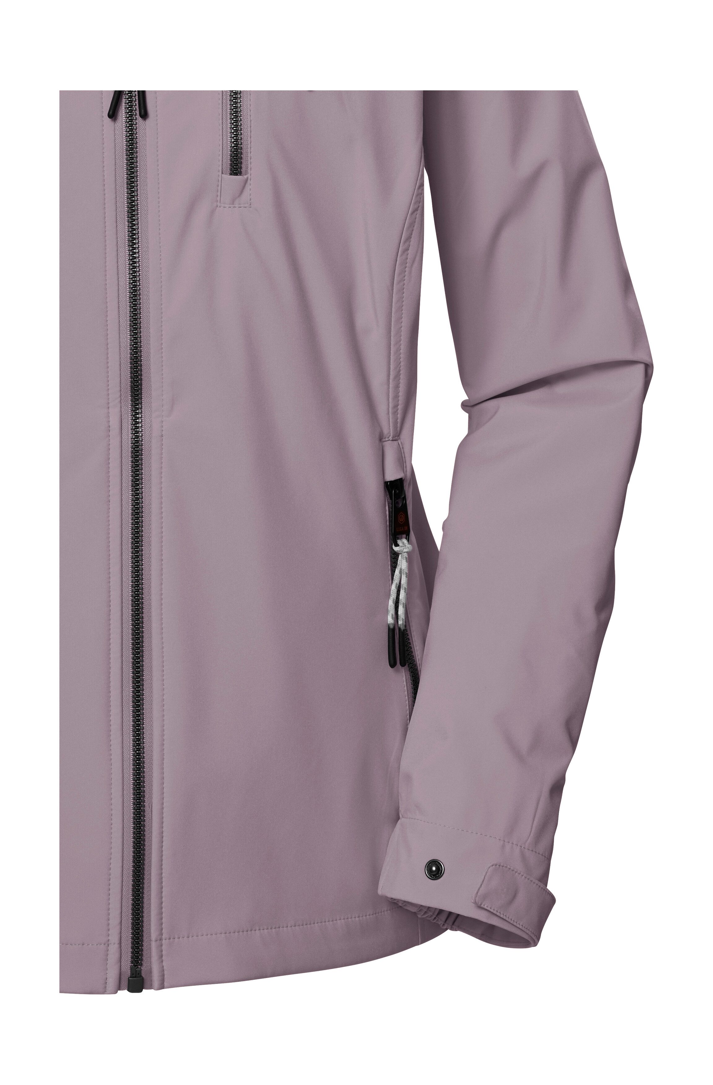 G.I.G.A. DX by killtec Softshelljacke GS 74 WMN SFTSHLL JCKT Damen Softshelljacke, wasserabweisend, winddicht, pflanzenbasiert – Bild 4 von 5