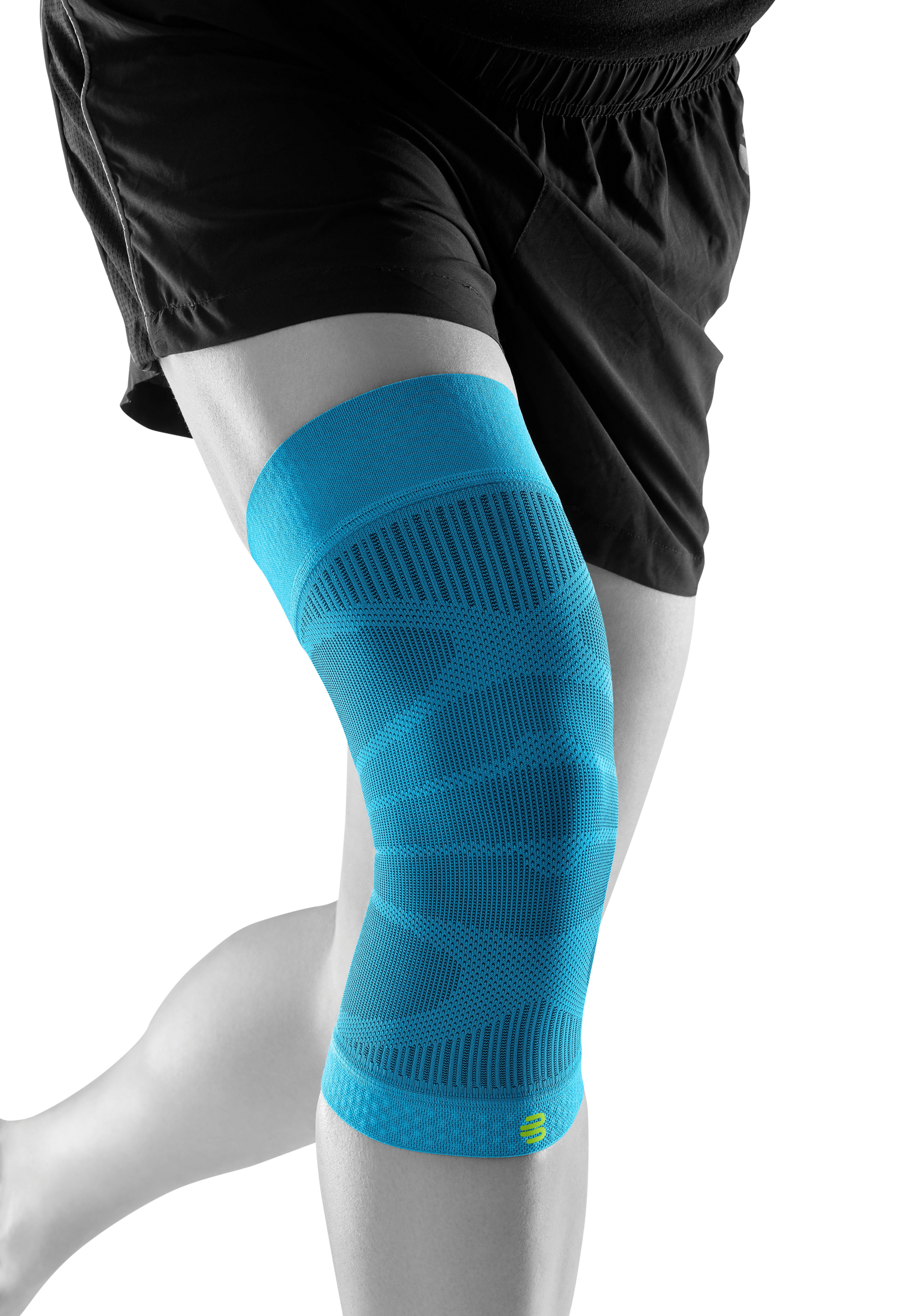 Bauerfeind Kniebandage Sports Compression Knee Support, für Basketball, beidseitig tragbar
