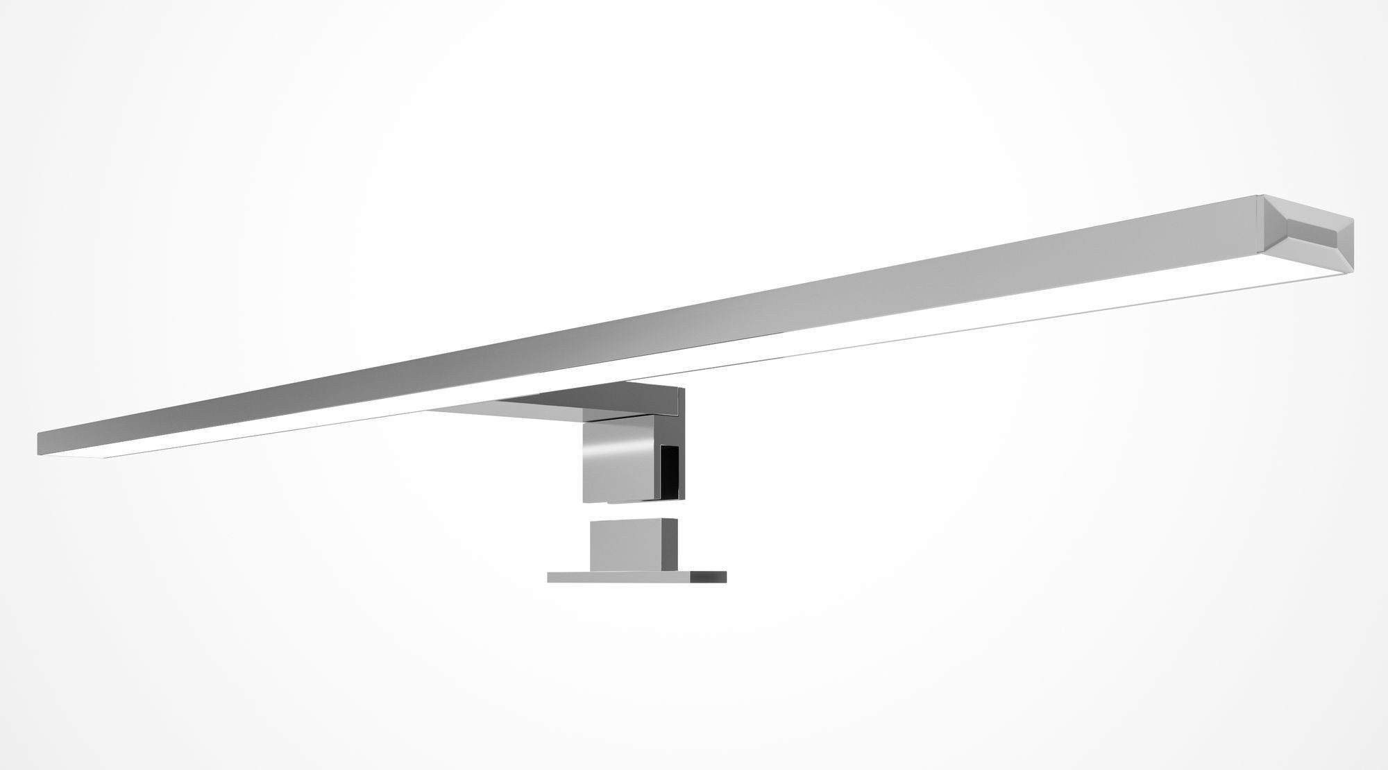 kalb LED Spiegelleuchte LED Badleuchte Spiegellampe 600mm 230V in neutralweiß oder warmweiß, neutralweiß – Bild 5 von 5