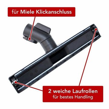 Maxorado Staubsaugerdüsen-Set XXL Staubsauger Ersatzteile Set für Original Miele S8 s8340 s8430 C 1, Zubehör für Miele S8 S7 S6 S5 S4 S3 S2 etc, (7-tlg)