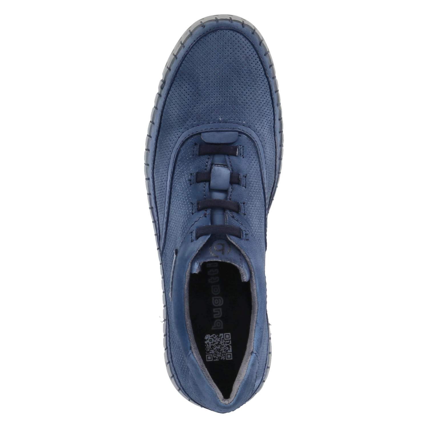 bugatti Bugatti 321AEW633500-4000 Herren Rauleder blau Slipper