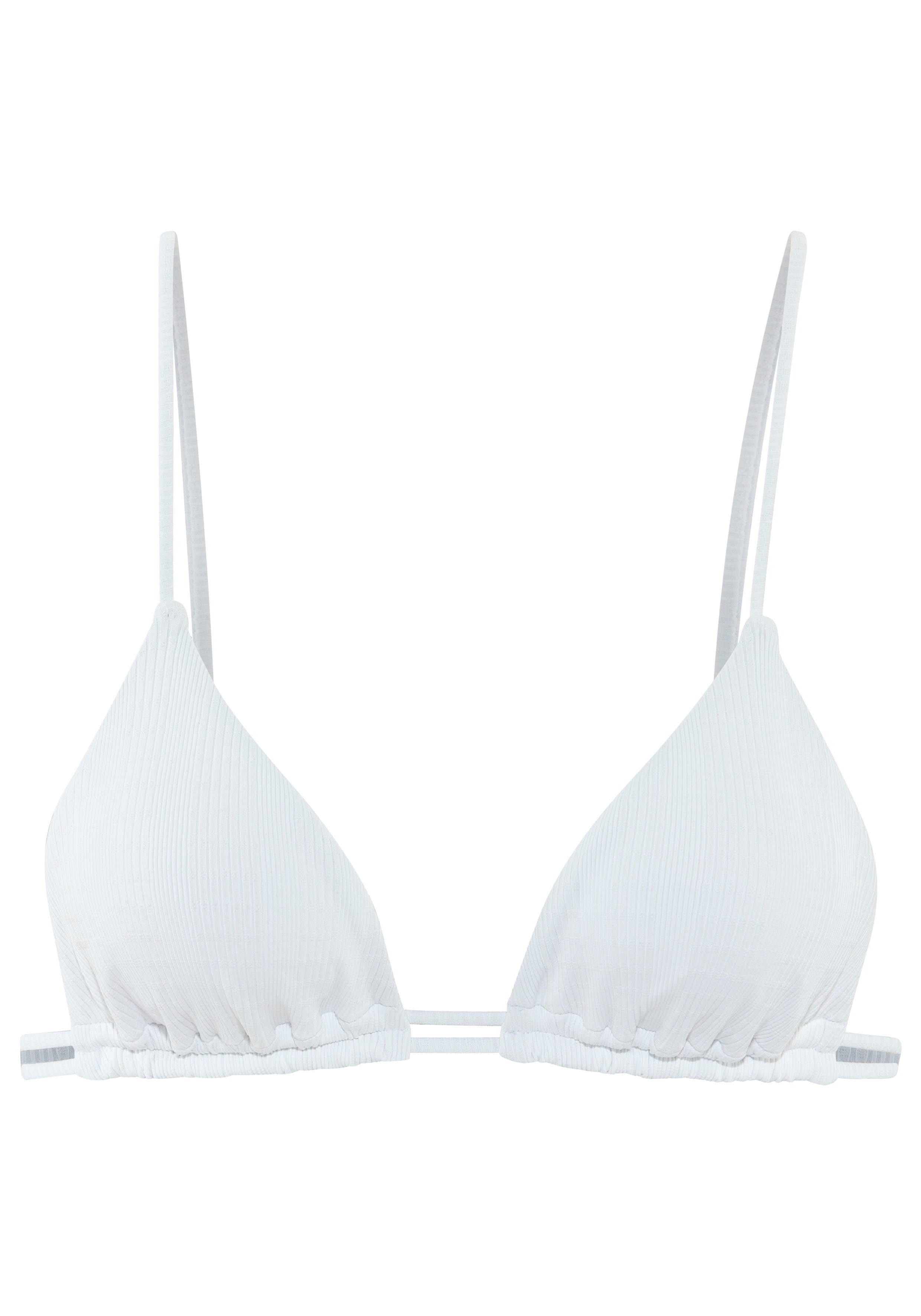 Copenhagen Studios Triangel-Bikini-Top Nela, aus modischer Strukturware – Bild 2 von 5