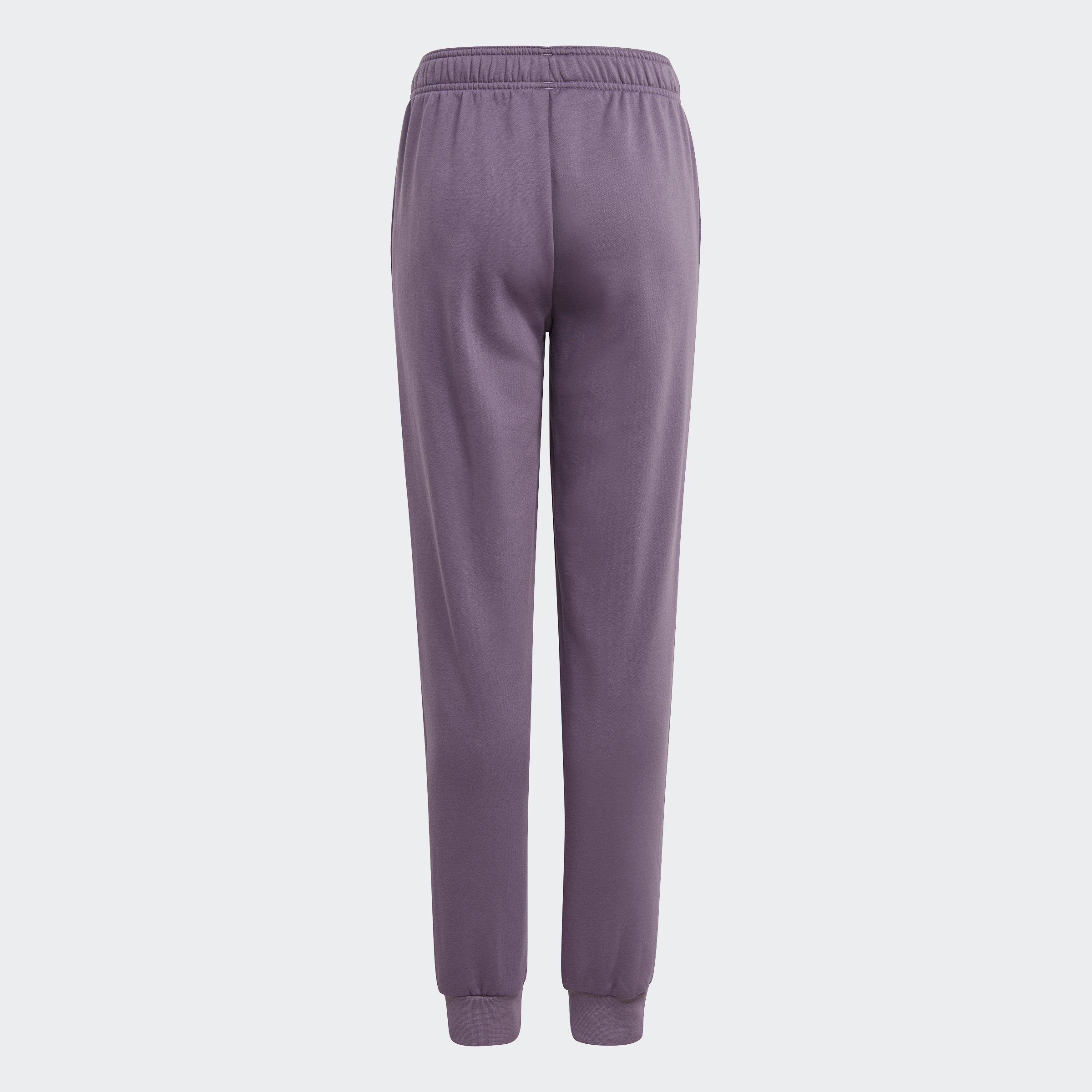 Sportswear LOGO KIDS (2-tlg) ESSENTIALS / Clear White adidas BIG Violet Trainingsanzug JOGGINGANZUG Shadow Pink /