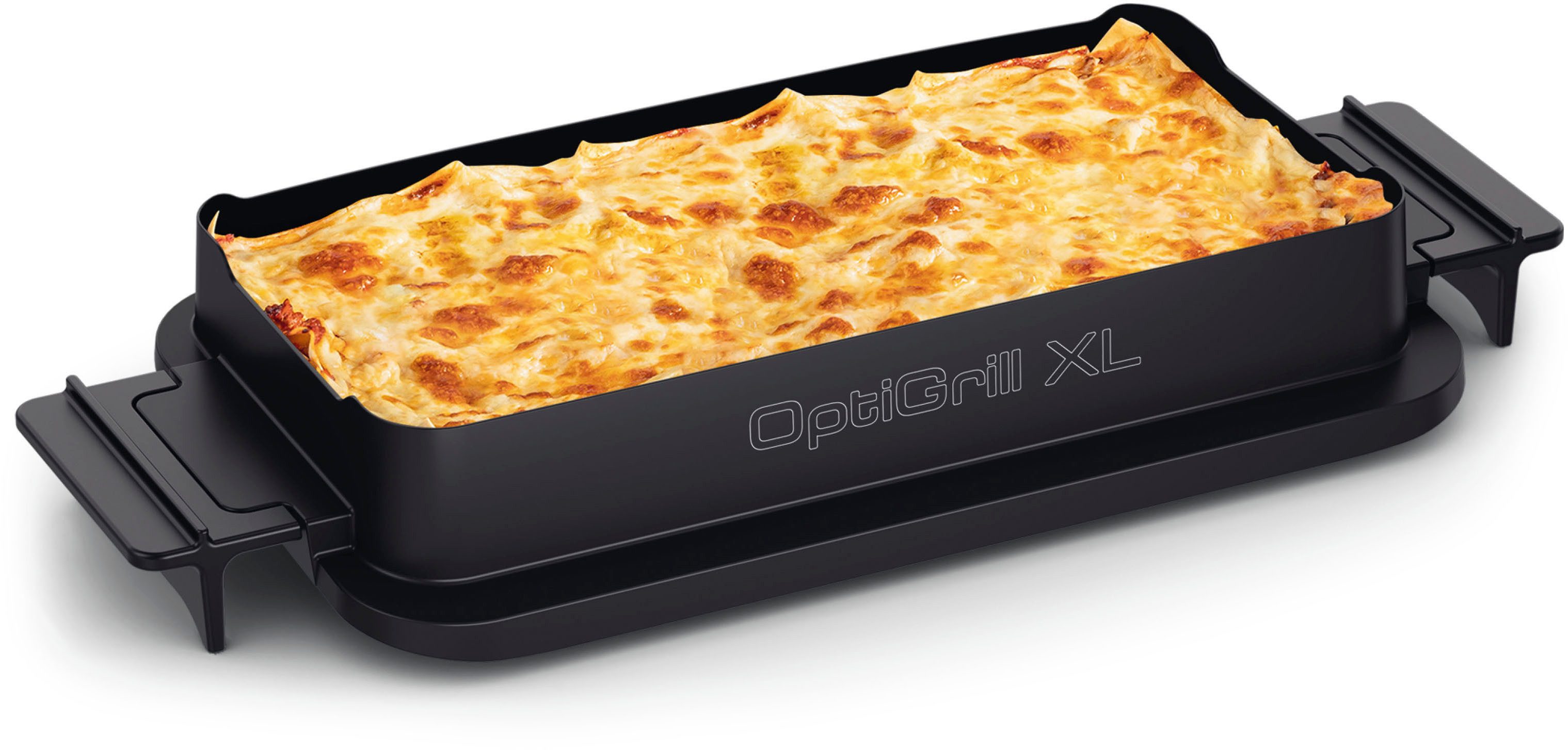 Tefal Backeinsatz XA7358 OptiGrill Backschale XL, Zubehör für OptiGrill 2in1 XL GC782D, komp. mit OptiGrill 2in1 XL, antihaftbeschichteter Alu-druckguss