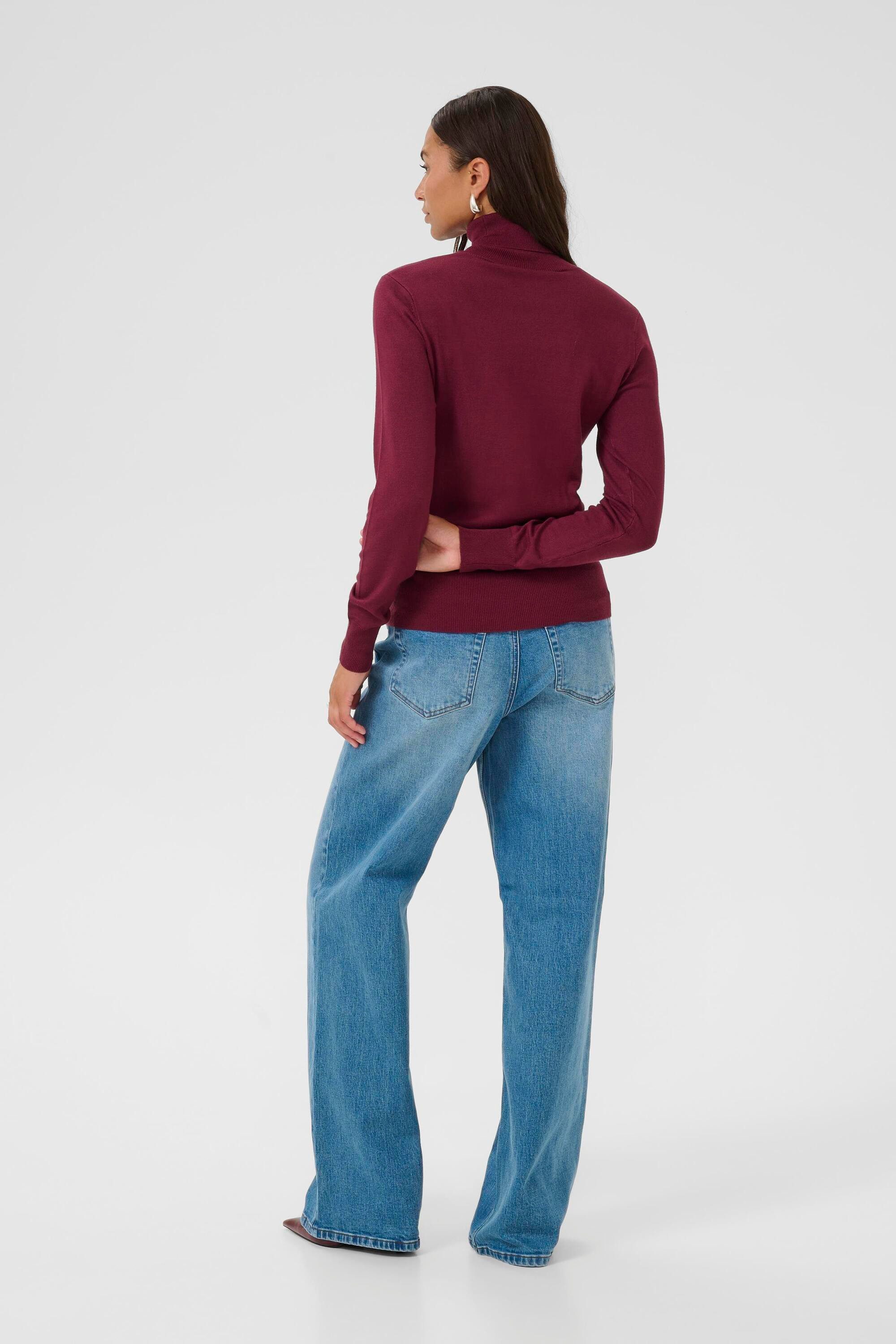 KAFFE Rollkragenpullover Rollkragen Astrid günstig online kaufen