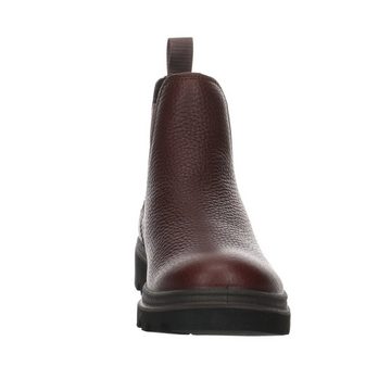 Ecco Grainer Chelsea-Boots Elegant Freizeit Stiefel Leder-/Textilkombination