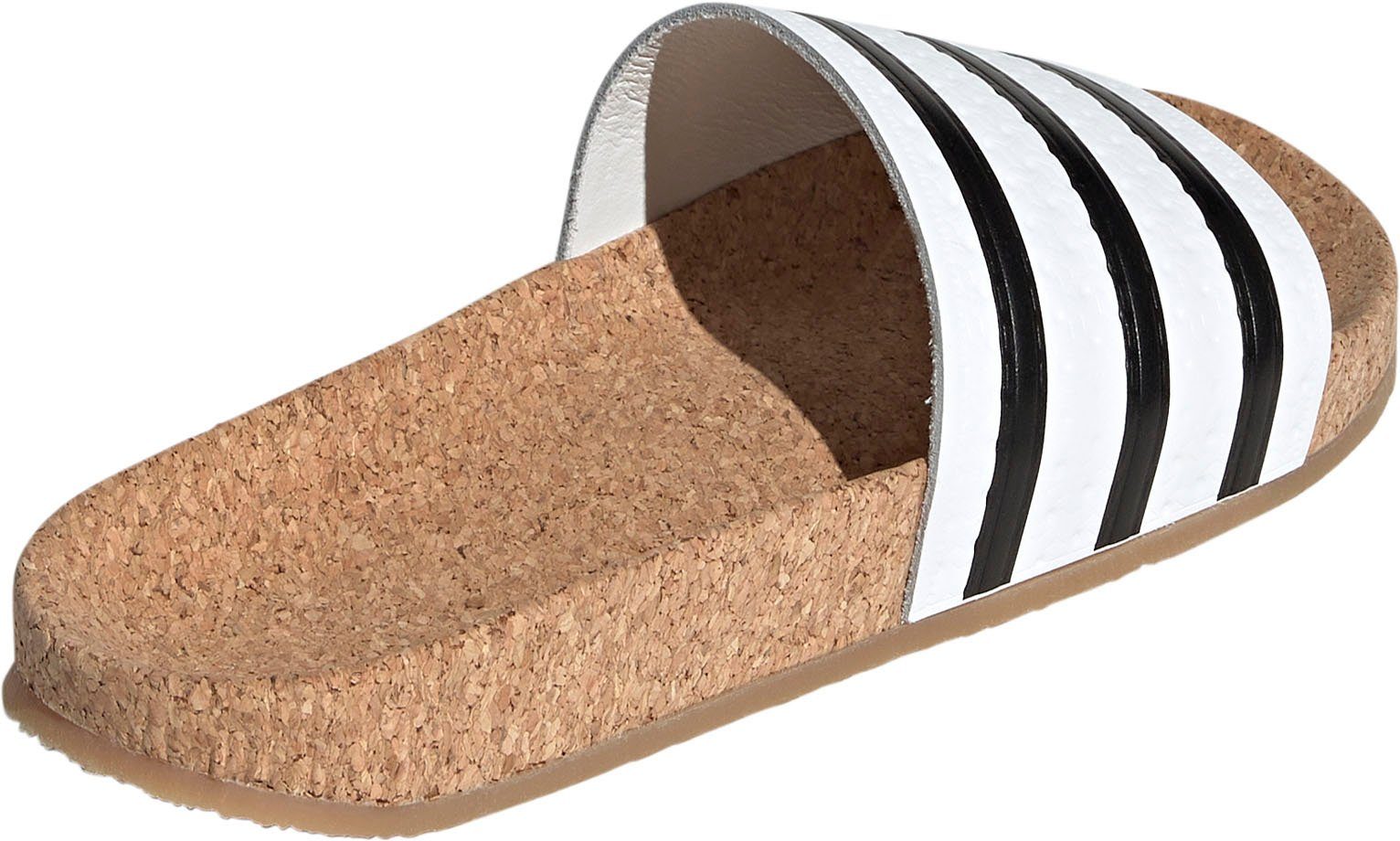 Badesandale Originals adidas CORK weiß W ADILETTE