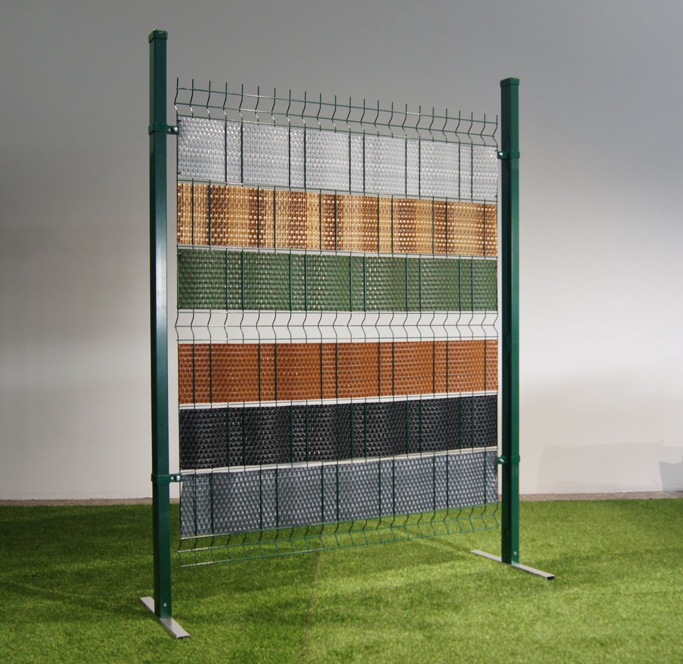 Thumbnail - Rattan Art Sichtschutzstreifen Polyrattan - Grün
