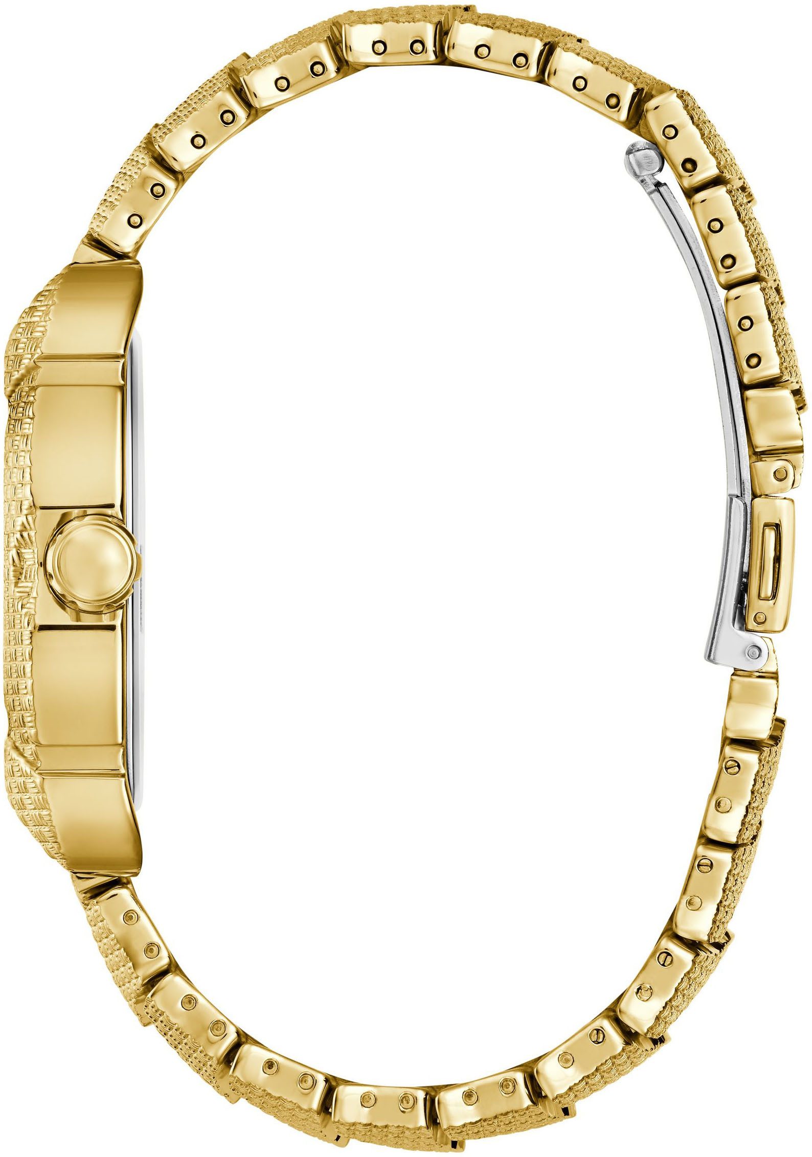 Guess Multifunktionsuhr NILE GW0885G1, Quarzuhr, Armbanduhr, Herrenuhr, Datum, Wochentag, Edelstahlarmband