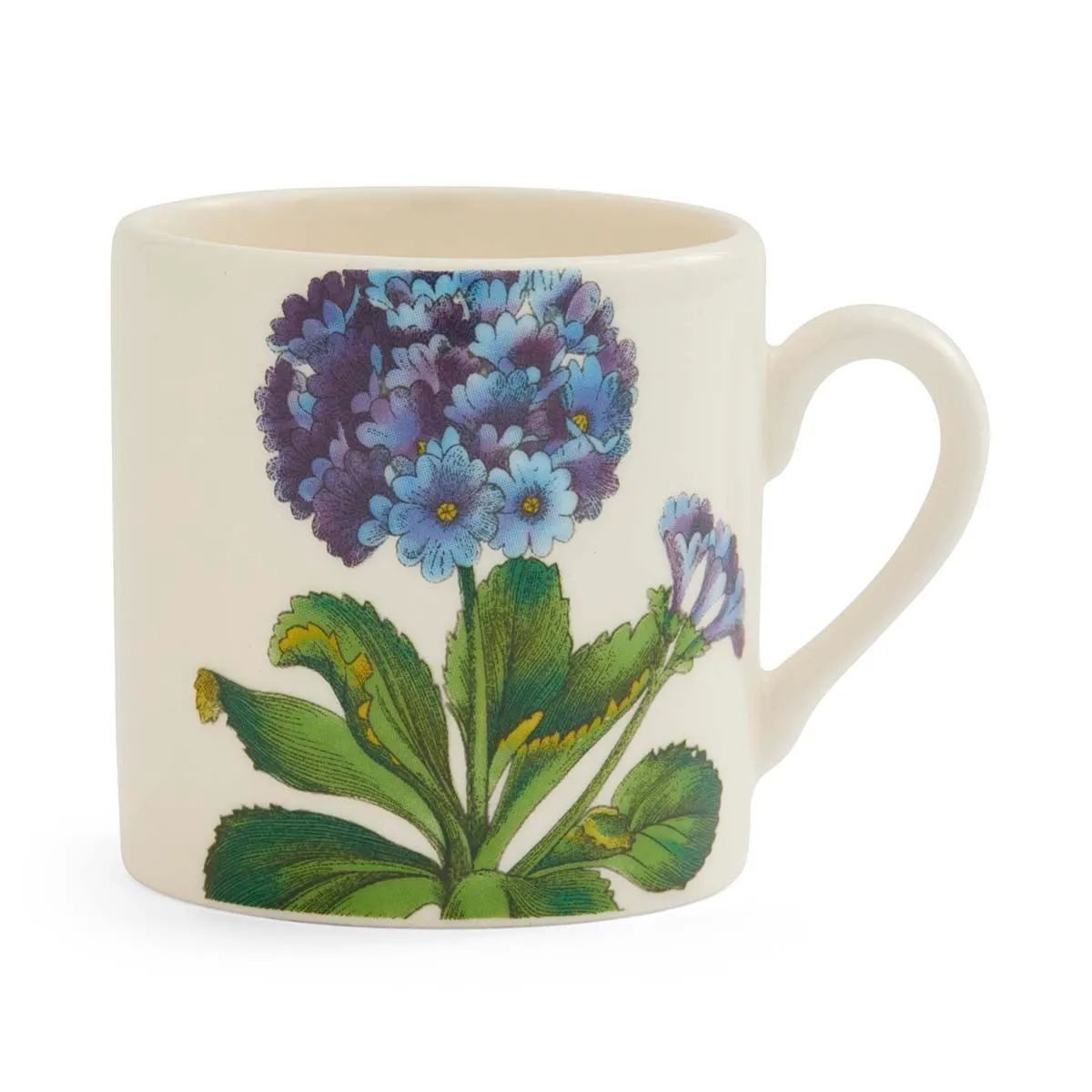 Portmeirion Espressotasse Portmeirion Keramik Espresso Tasse Bloom Garden Primeln, ca. 90ml, Keramik