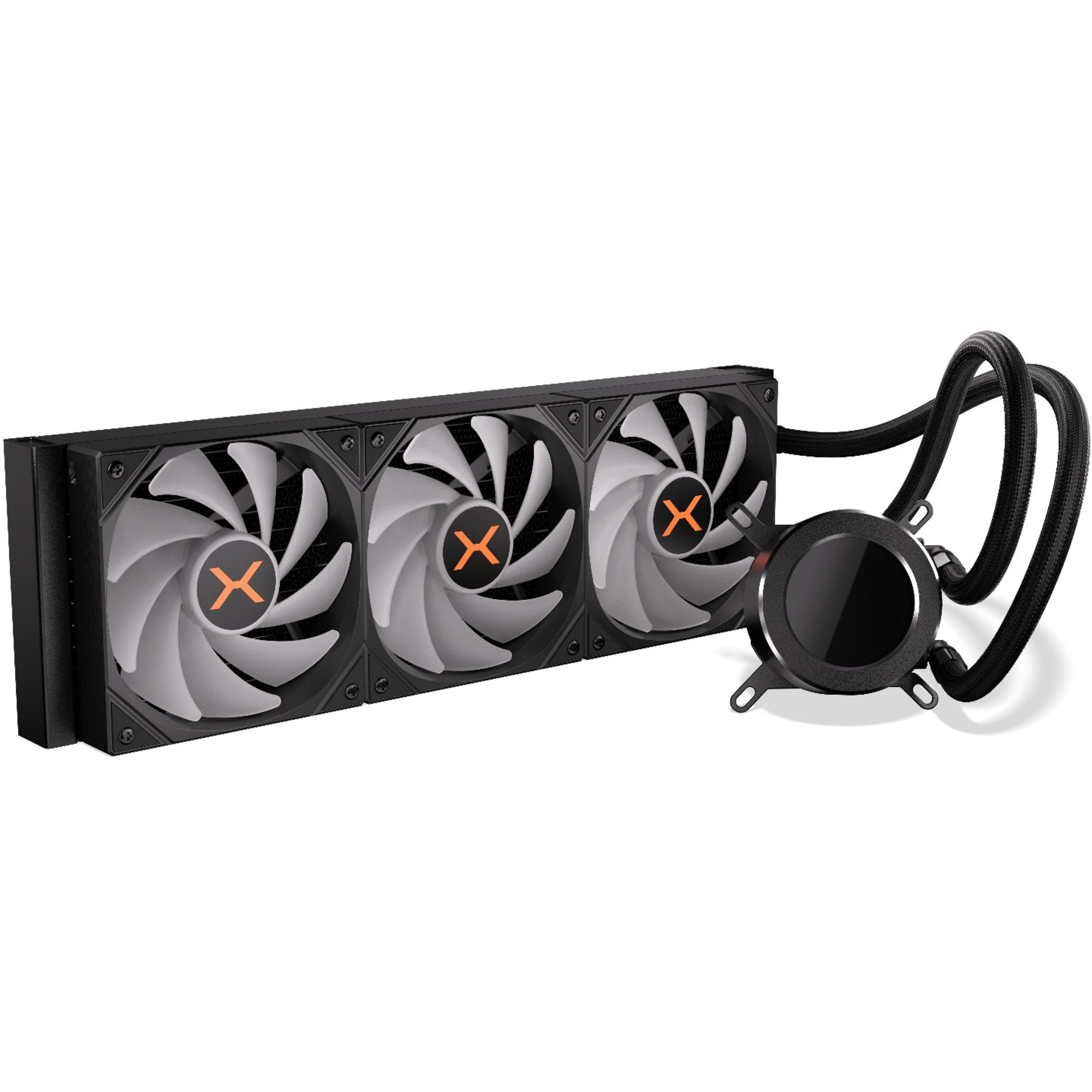 Krux CPU Kühler Krux HydroGlance 360 LCD, Wasserkühlung