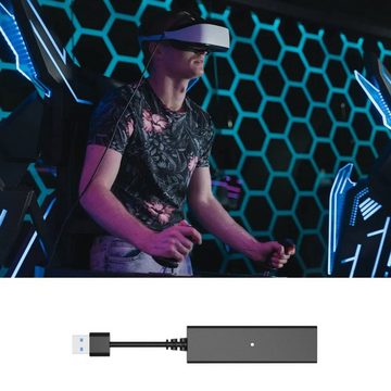 Tadow PS5 VR Adapterkabel, PS4 Kamera Adapter für PS VR PlayStation 5-Controller (auf der PS5 Konsolen, Playstation 5 Konverter)